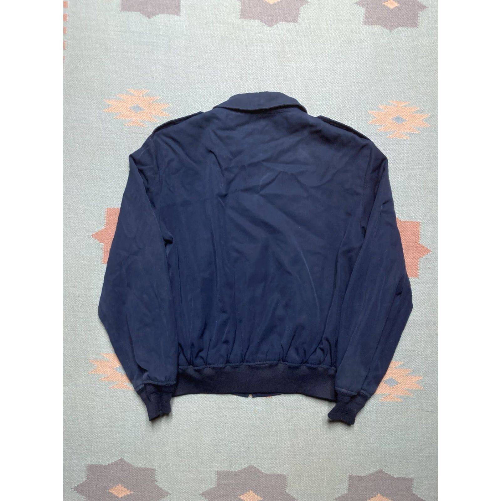 Vintage VINTAGE USAF Air Force patriot work jacket lightweight bomber windbreaker Large Blue Patriot Men's Jacket L Size US L / EU 52-54 / 3 - 7 Thumbnail