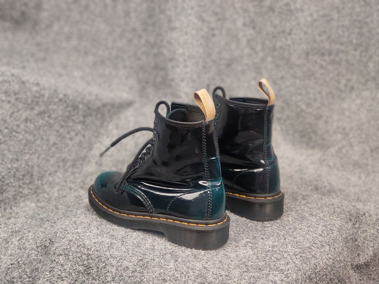 Dr. Martens Dr.Martens 1460 Vegan gradient patent leather Combat Boots Size US 5 / IT 35 - 9 Thumbnail