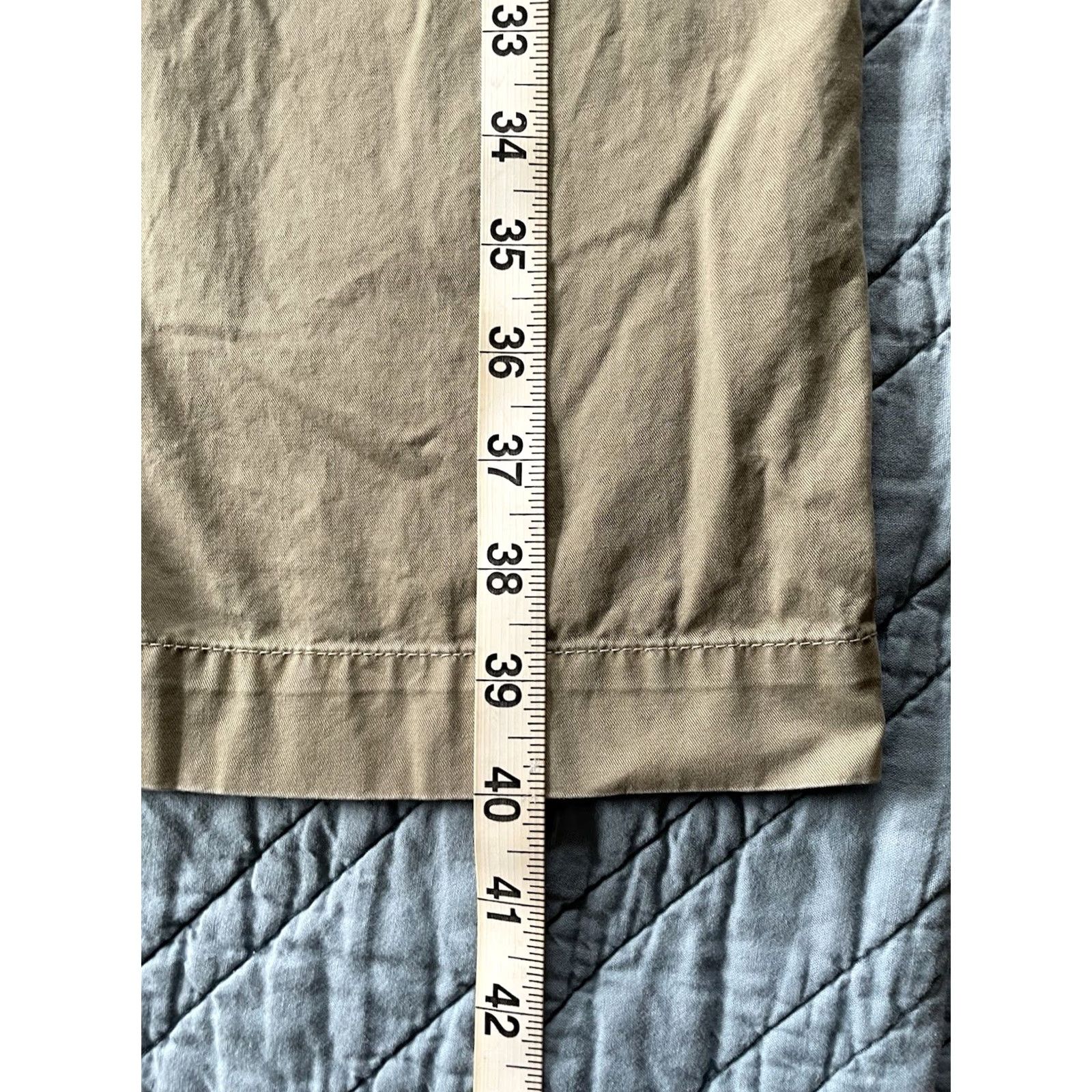 Banana Republic VINTAGE Banana Republic Chino Pants women’s Size 12 Beige Canvas Casual Regular Size 34" / US 12 / IT 48 - 6 Thumbnail