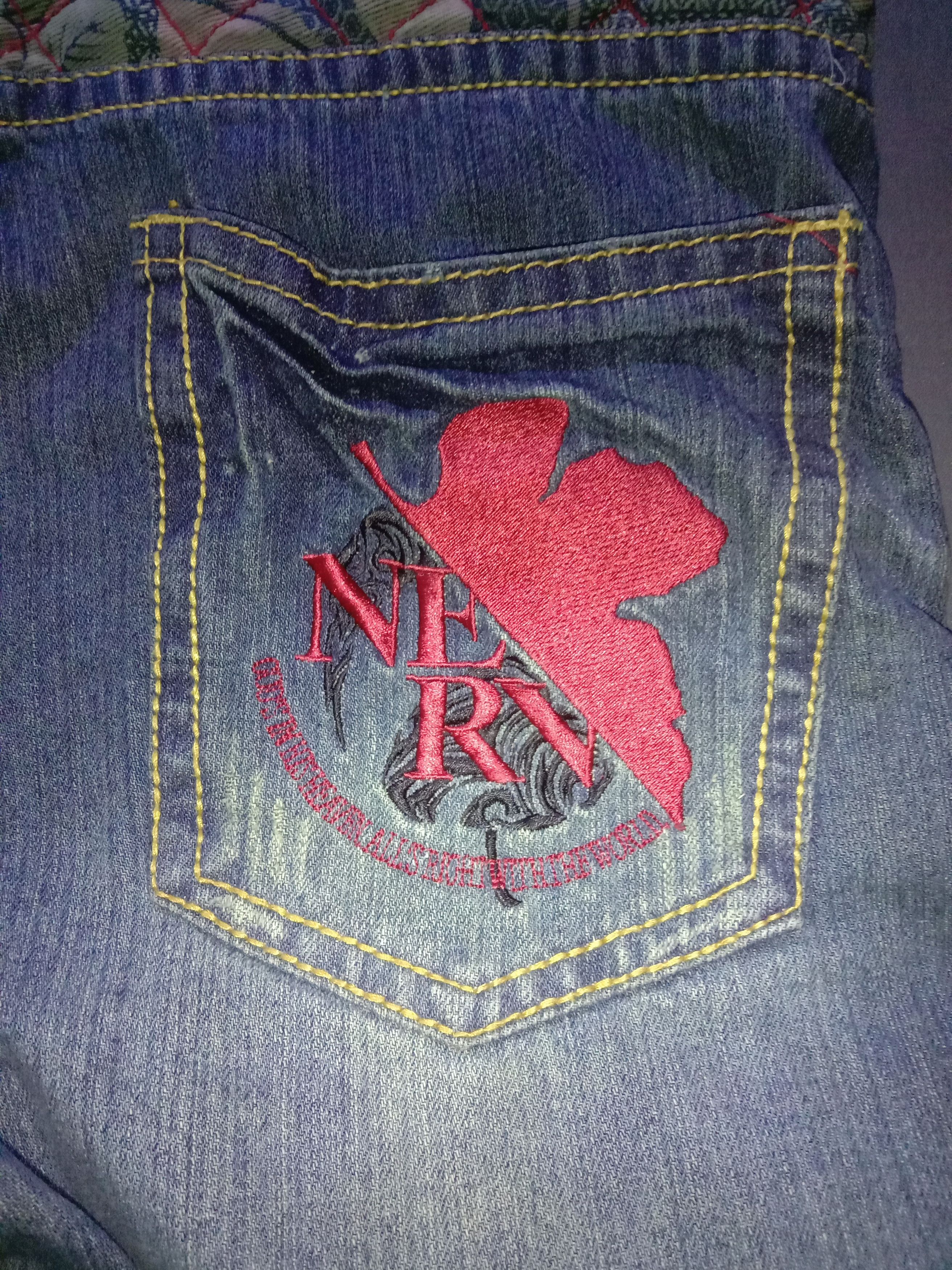 Anime Jeans Nishiki x Evangelion x Miyabi Musubi x Oriental Brand Size US 34 / EU 50 - 5 Thumbnail