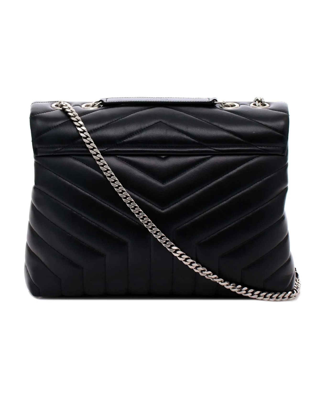 Saint Laurent Paris oc11z0226 574946 Size: OS / Loulou Medium Bag In Leather Size ONE SIZE - 2 Thumbnail