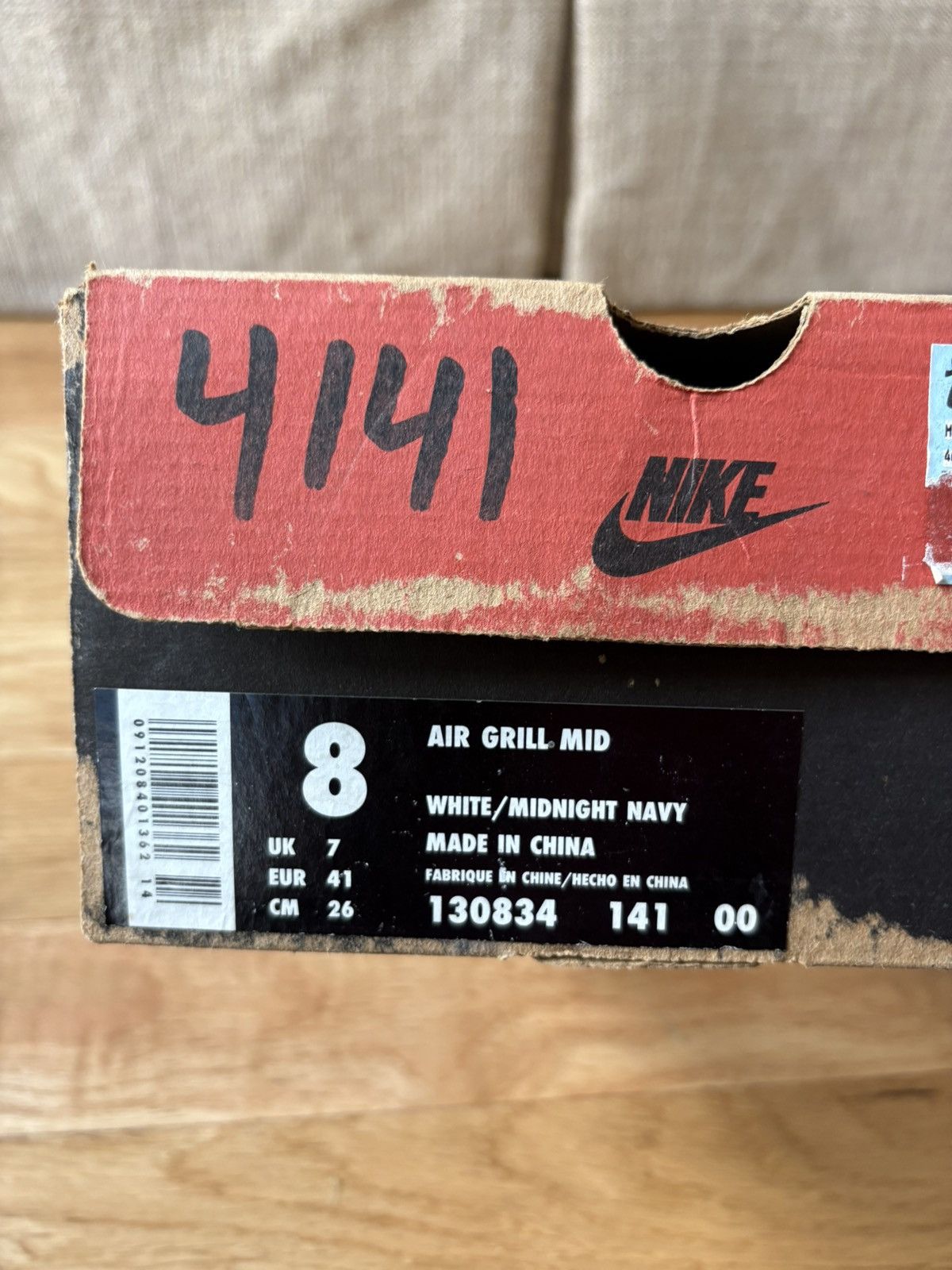 Nike Nike Air Grill Mid Vintage 90s Allah Retro Banned Sz 8 READ Size US 8 / EU 41 - 10 Thumbnail