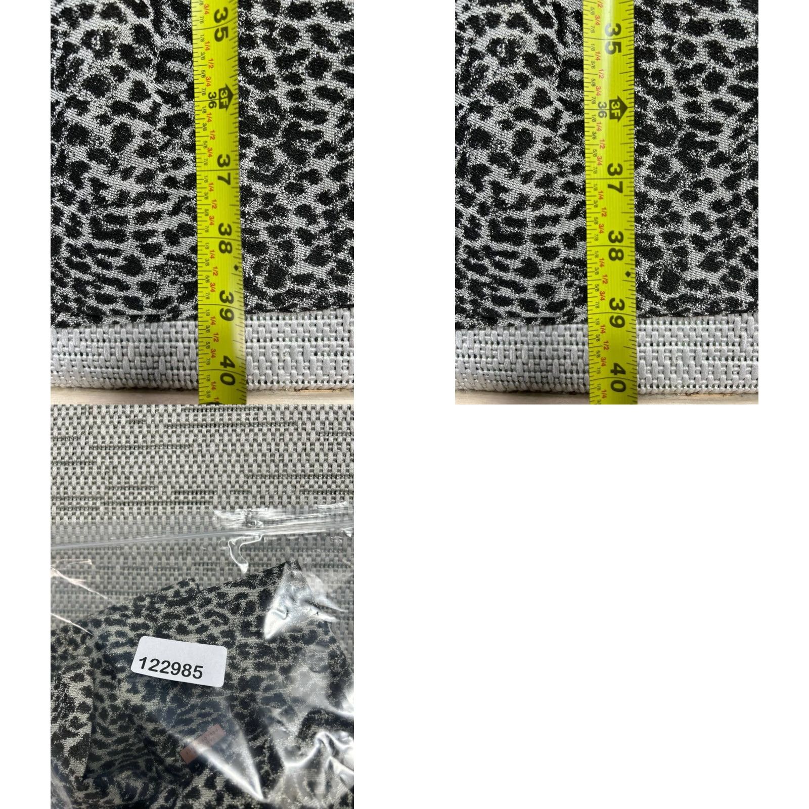 Banana Republic Banana Republic Sheath Dress Womens 10 Black Leopard Lined Sparkle Metallic New Size L / US 10 / IT 46 - 9 Thumbnail