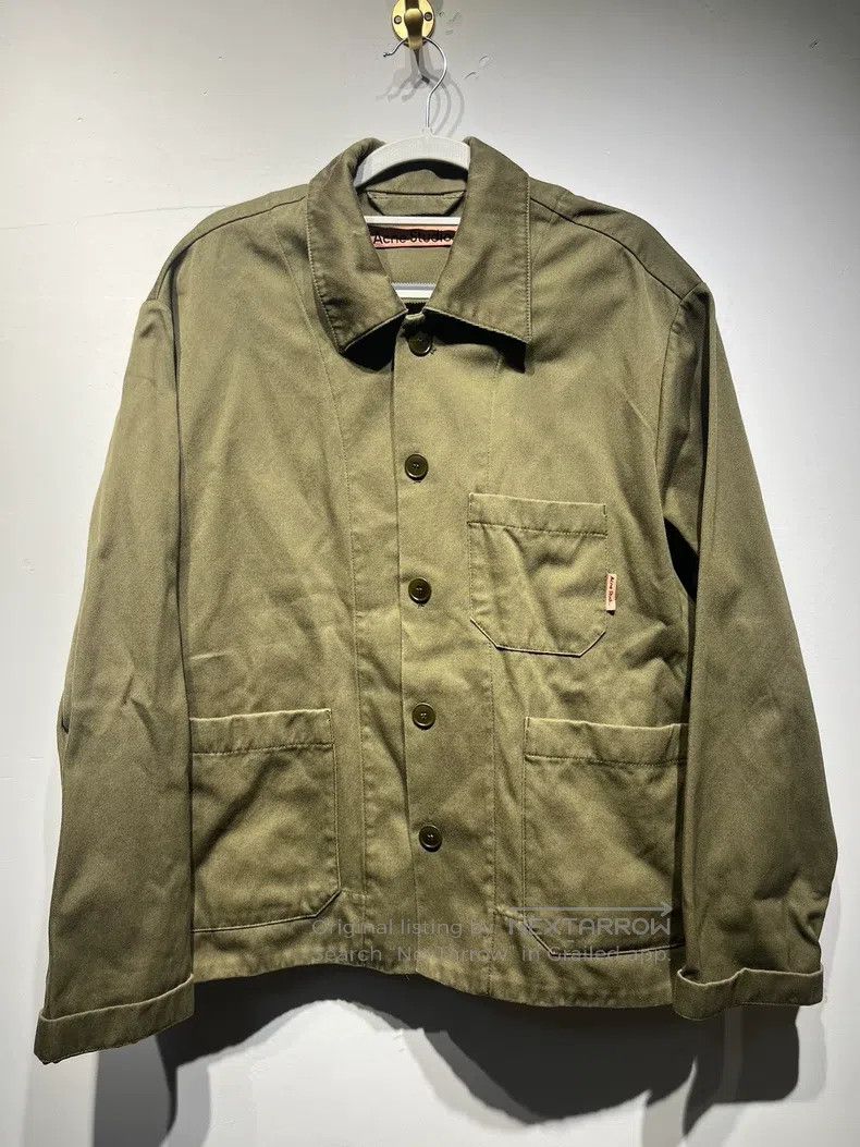 Acne Studios Acne Studios SS22 Solid Color Notched Lapel Single Breaste Size US S / EU 44-46 / 1 - 1 Thumbnail