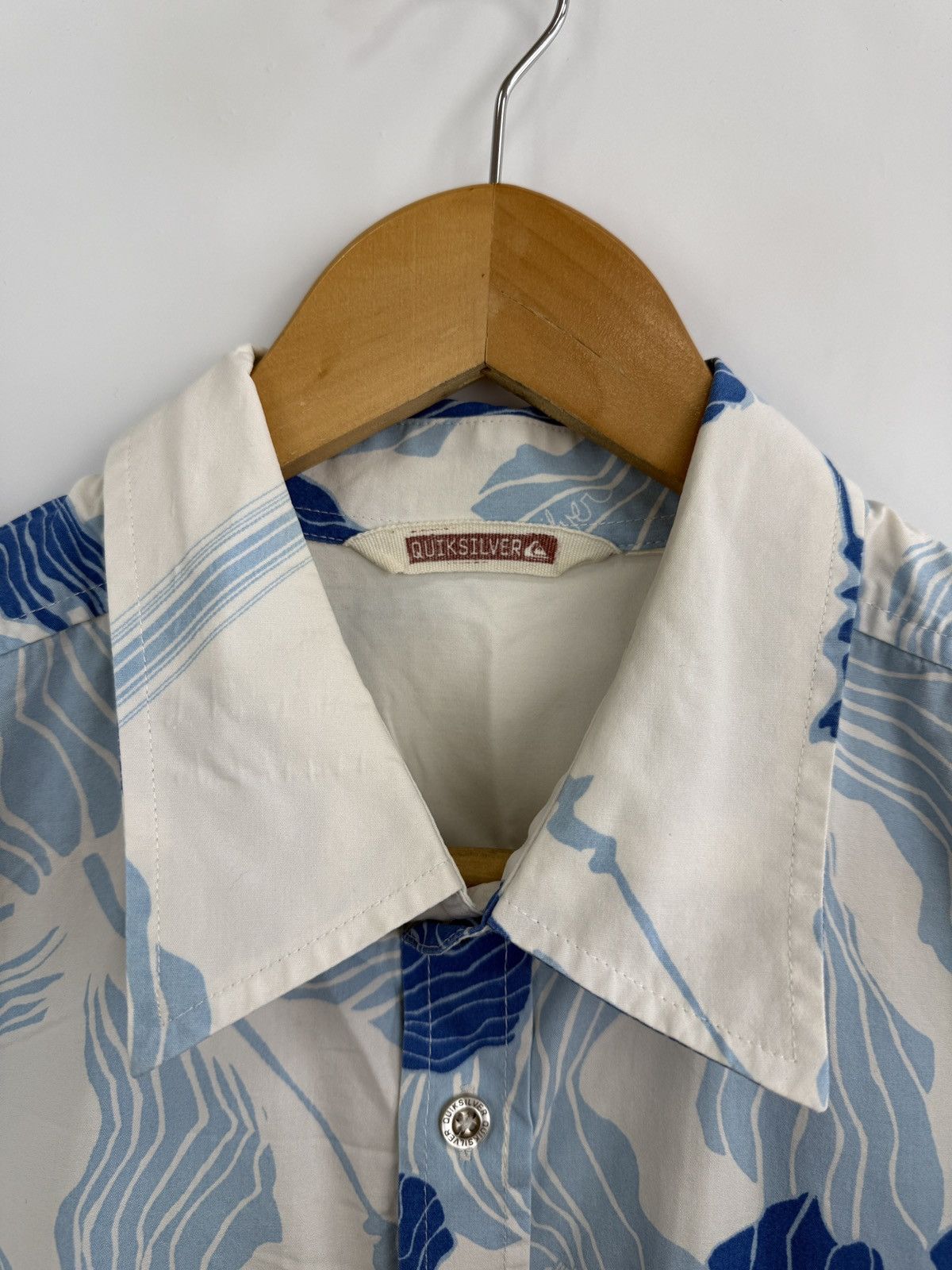 Quiksilver 🌺 Vintage 90s Quiksilver Hawaiian Shirt Rare Retro Hype Y2K Size US M / EU 48-50 / 2 - 5 Thumbnail