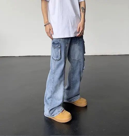Japanese Brand Retro punk pants Size US 31 - 4 Thumbnail