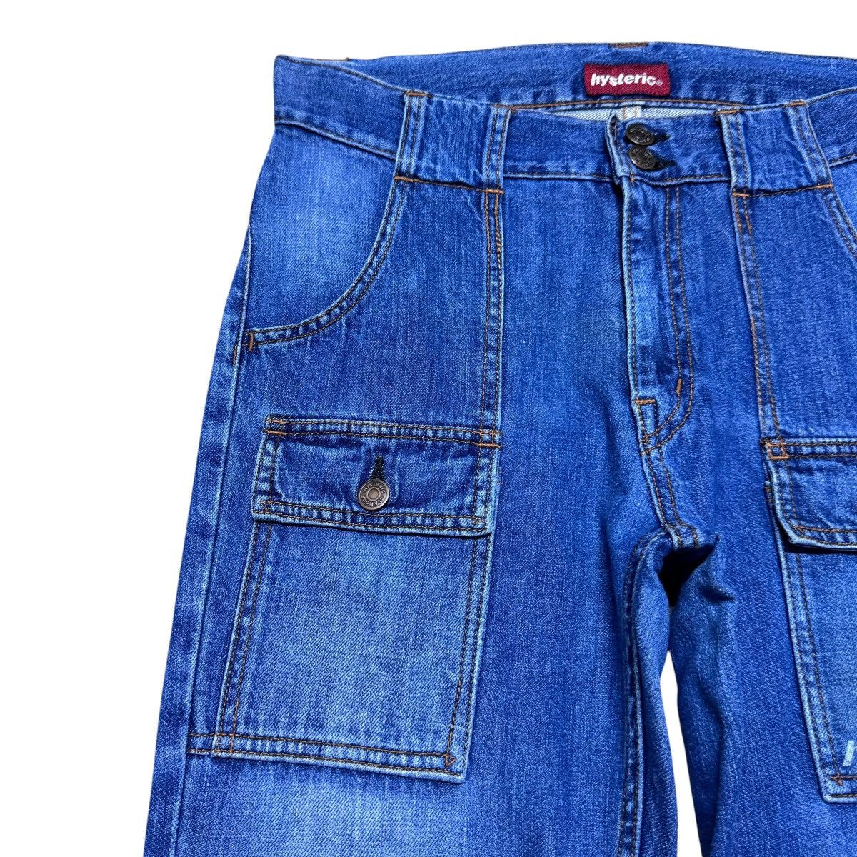 Hysteric Glamour Hysteric Glamour Denim Bush Pants Size US 31 - 4 Thumbnail