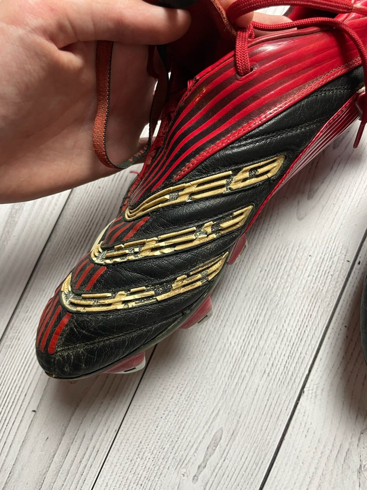 Adidas × Vintage Vintage adidas predator boots size US 10 X-traxion soft Size US 10 / EU 43 - 4 Thumbnail