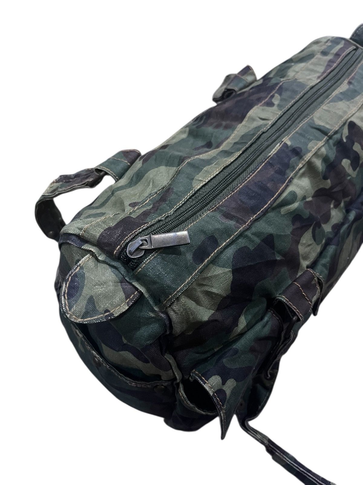 Japanese Brand vintage handle bag camo flag Size ONE SIZE - 9 Thumbnail