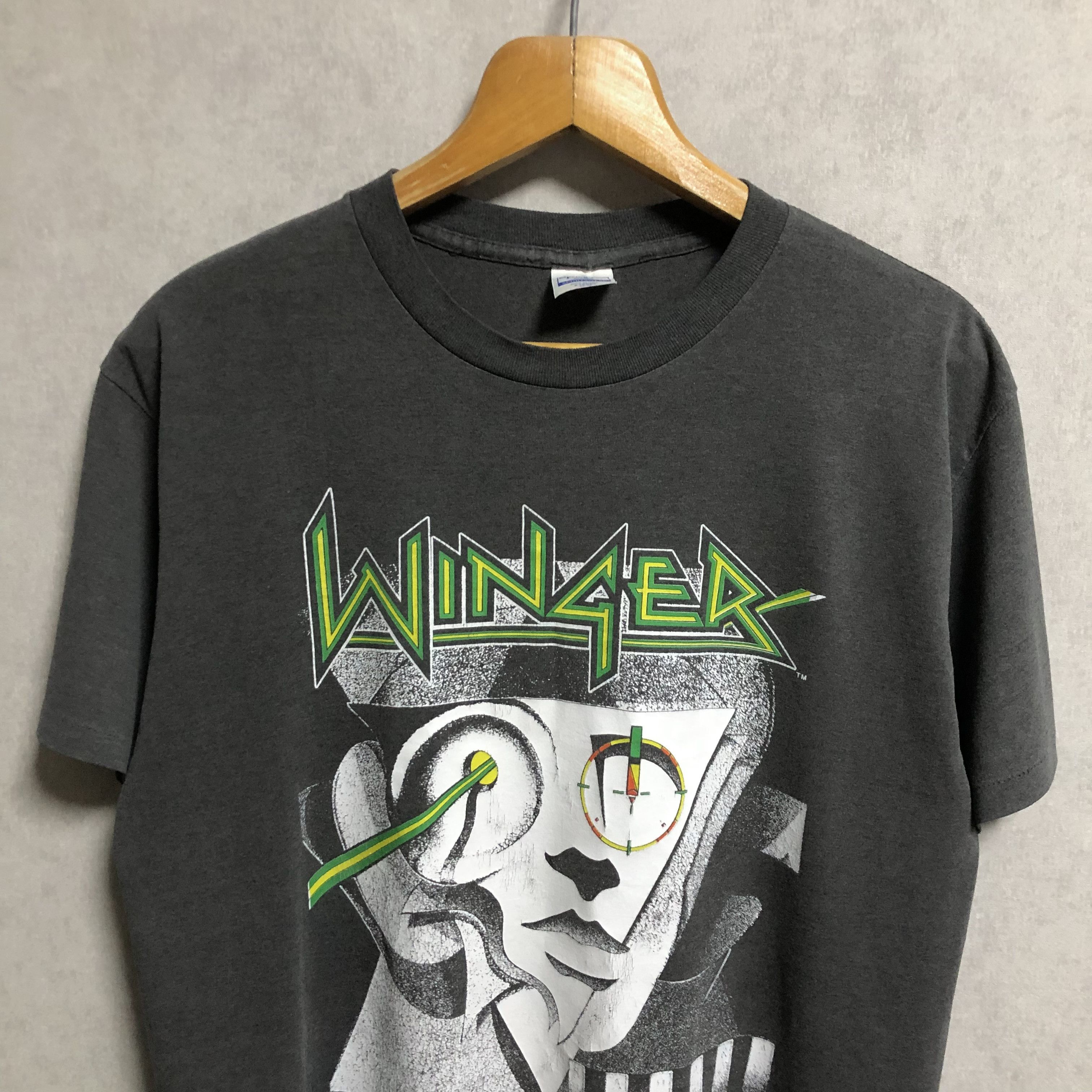Band Tees Vintage 1988 Winger American Debut Tour Tee Size US XL / EU 56 / 4 - 5 Thumbnail