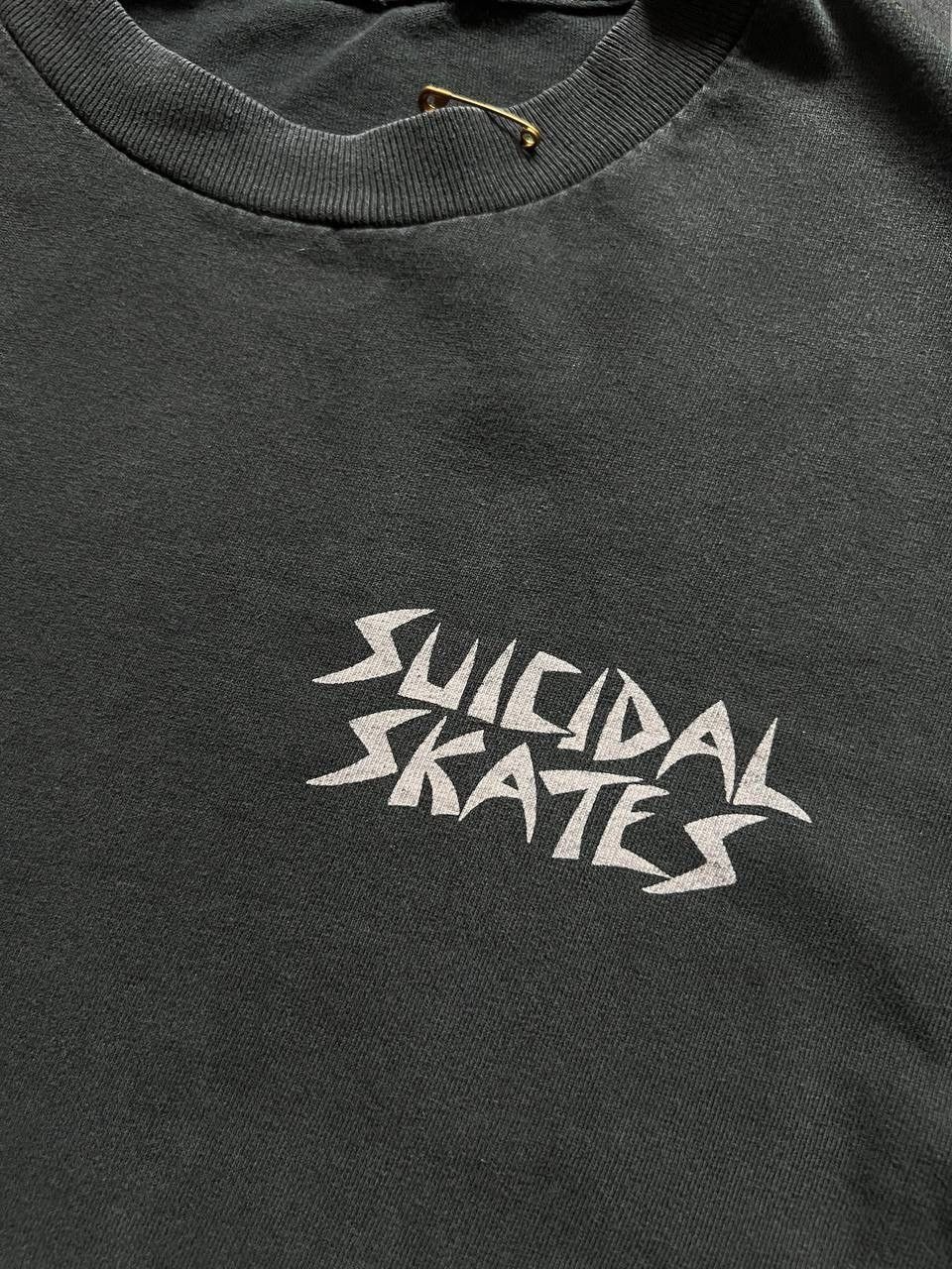 Sex Skateboards × Stussy × Vintage SUICIDAL SKATES GRAPHIC TEE VINTAGE SKATEBOARDING BRAND USA🇺🇸 Size US M / EU 48-50 / 2 - 6 Thumbnail