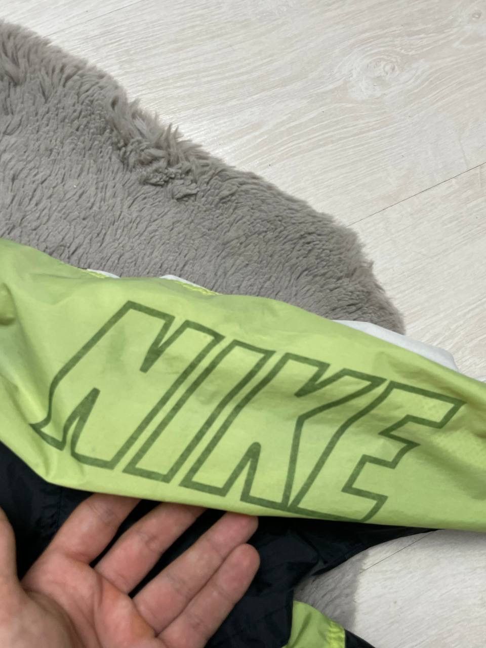 Nike × Vintage Nike Borussia Light Jacket Vntg 90’s Big Logo Swoosh Y2k Size US L / EU 52-54 / 3 - 4 Thumbnail