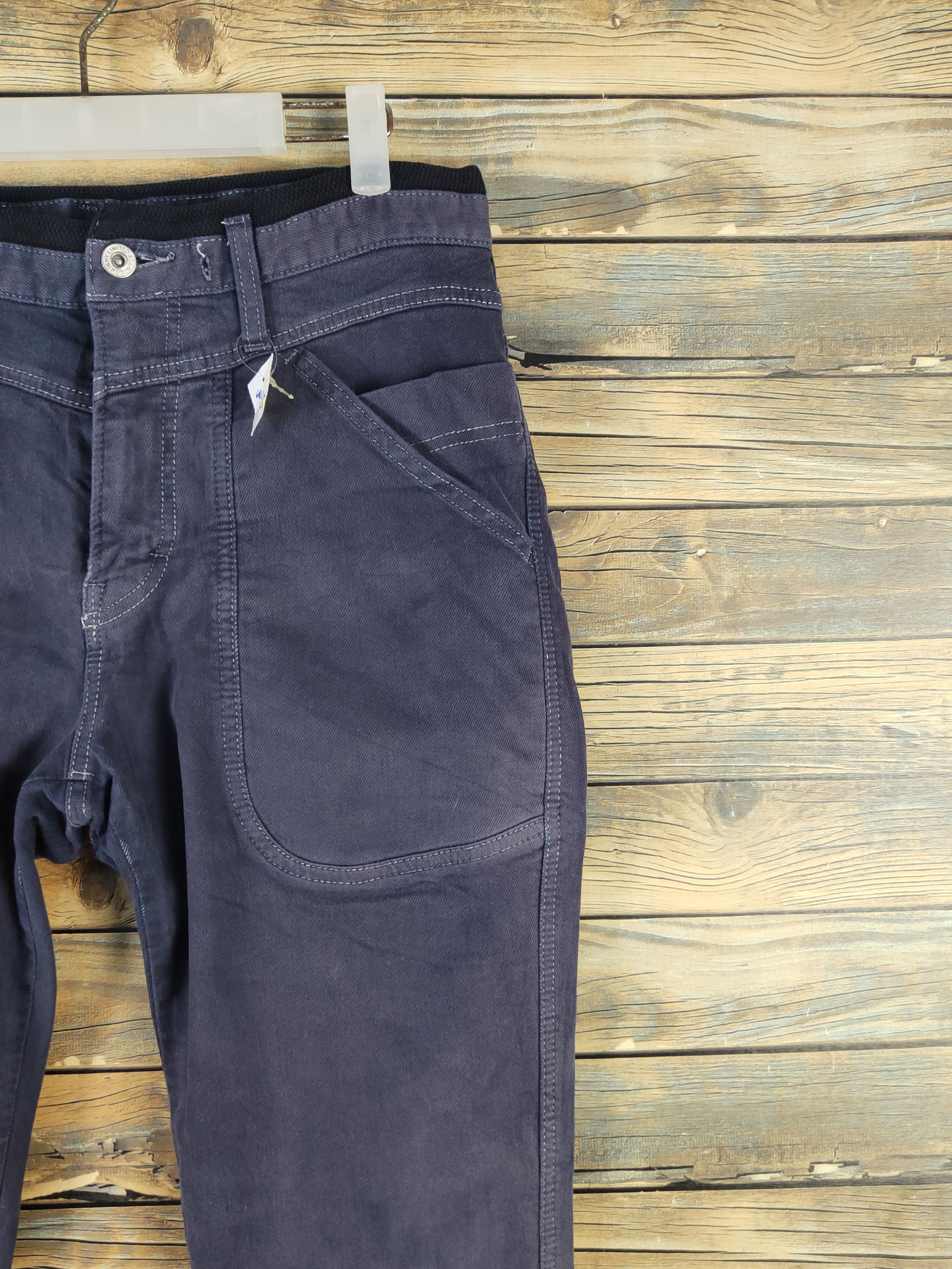 Edwin Edwin Navy Faded Distressed Jerseys Jeans #W1715 Size US 31 - 5 Thumbnail