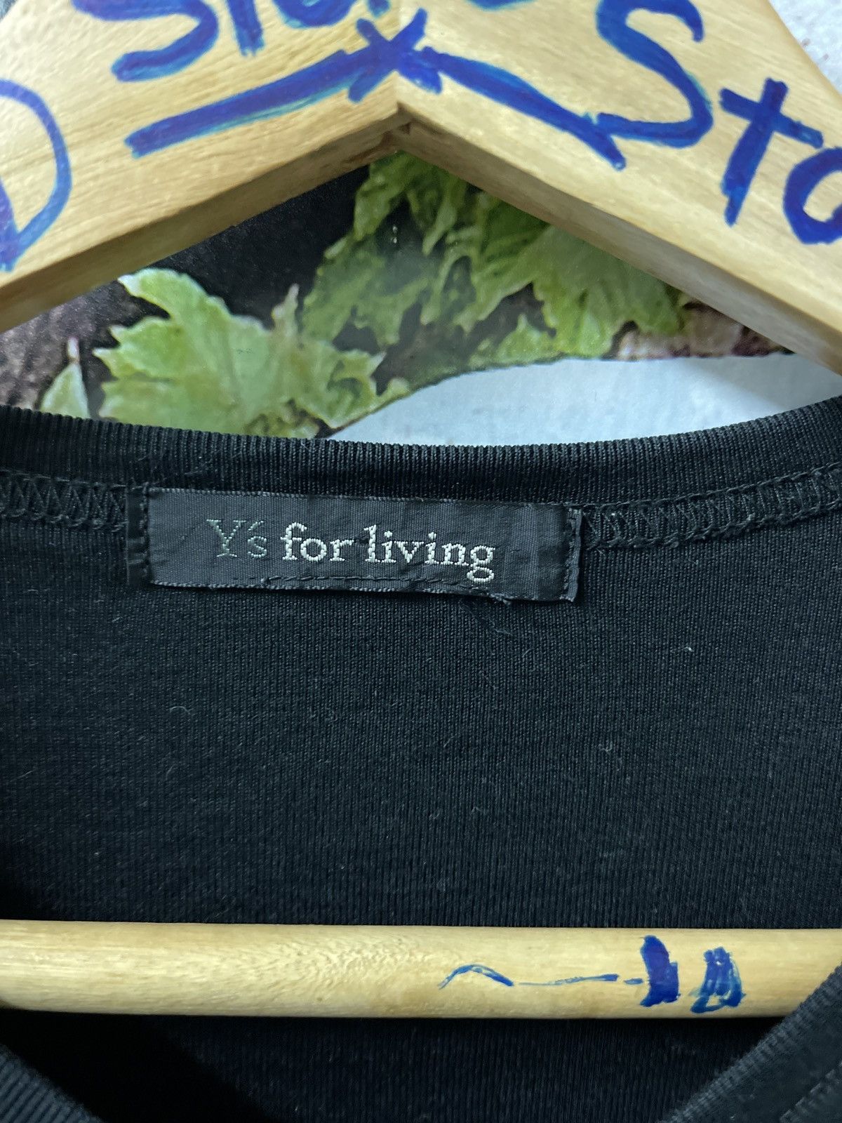 Japanese Brand VINTAGE Y’S FOR LIVING V NECK ALL BLACK VERY RARE Size S / US 4 / IT 40 - 7 Thumbnail