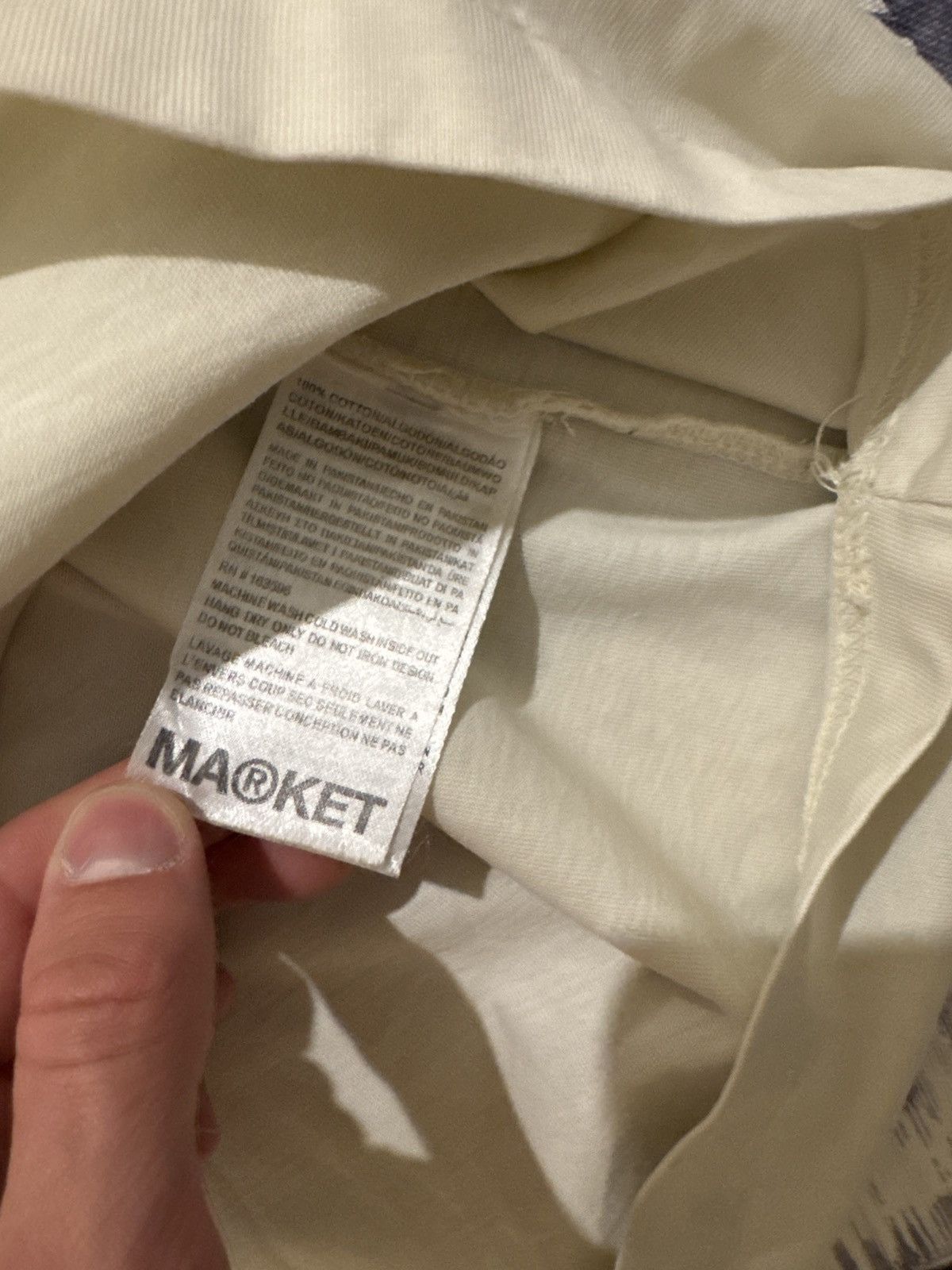 Market Market love carefully t-shirt vintage vibe Size US M / EU 48-50 / 2 - 4 Thumbnail