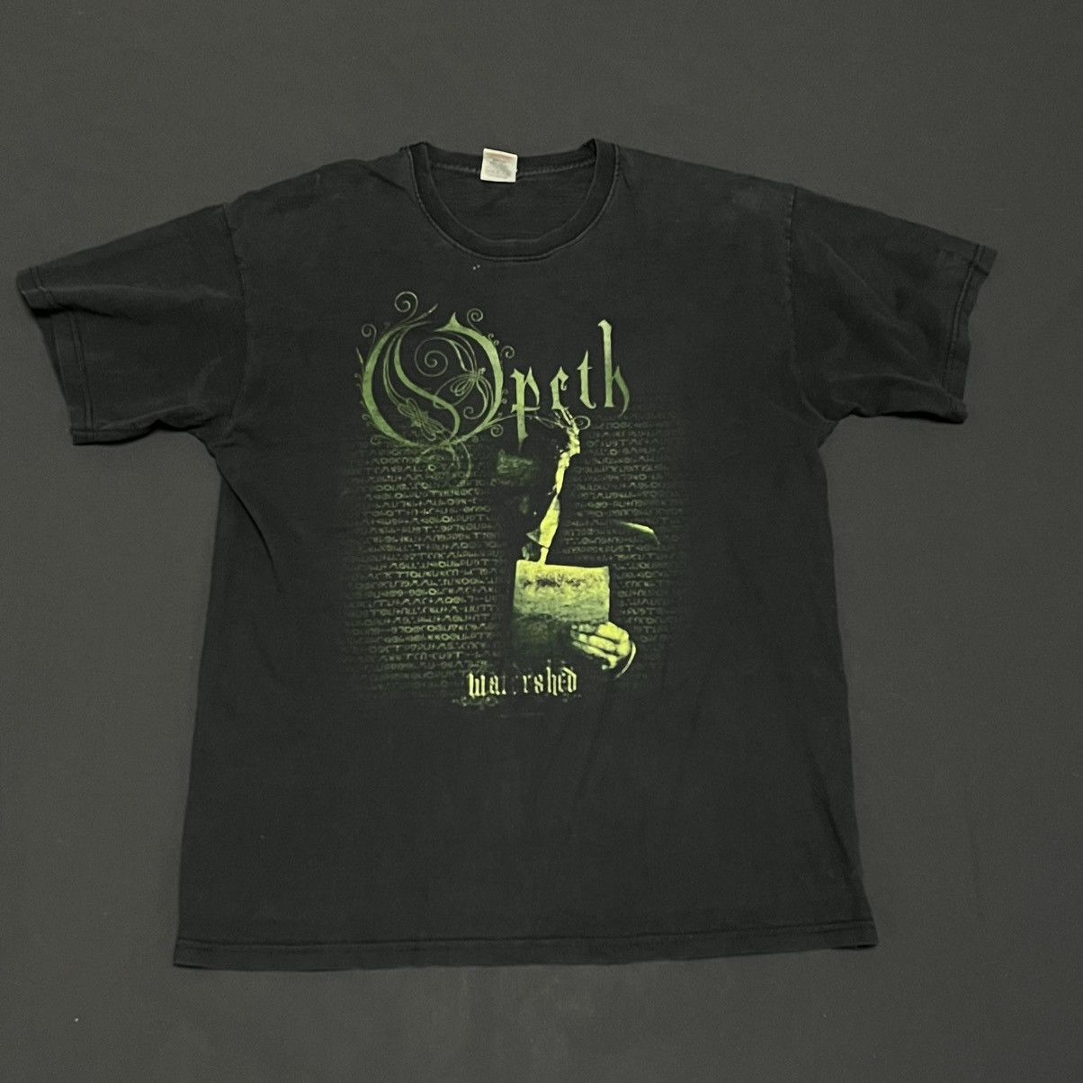 Band Tees × Vintage Vintage Opeth Watershed Album Tee 2008 Prog Metal Shirt Size US L / EU 52-54 / 3 - 1 Thumbnail
