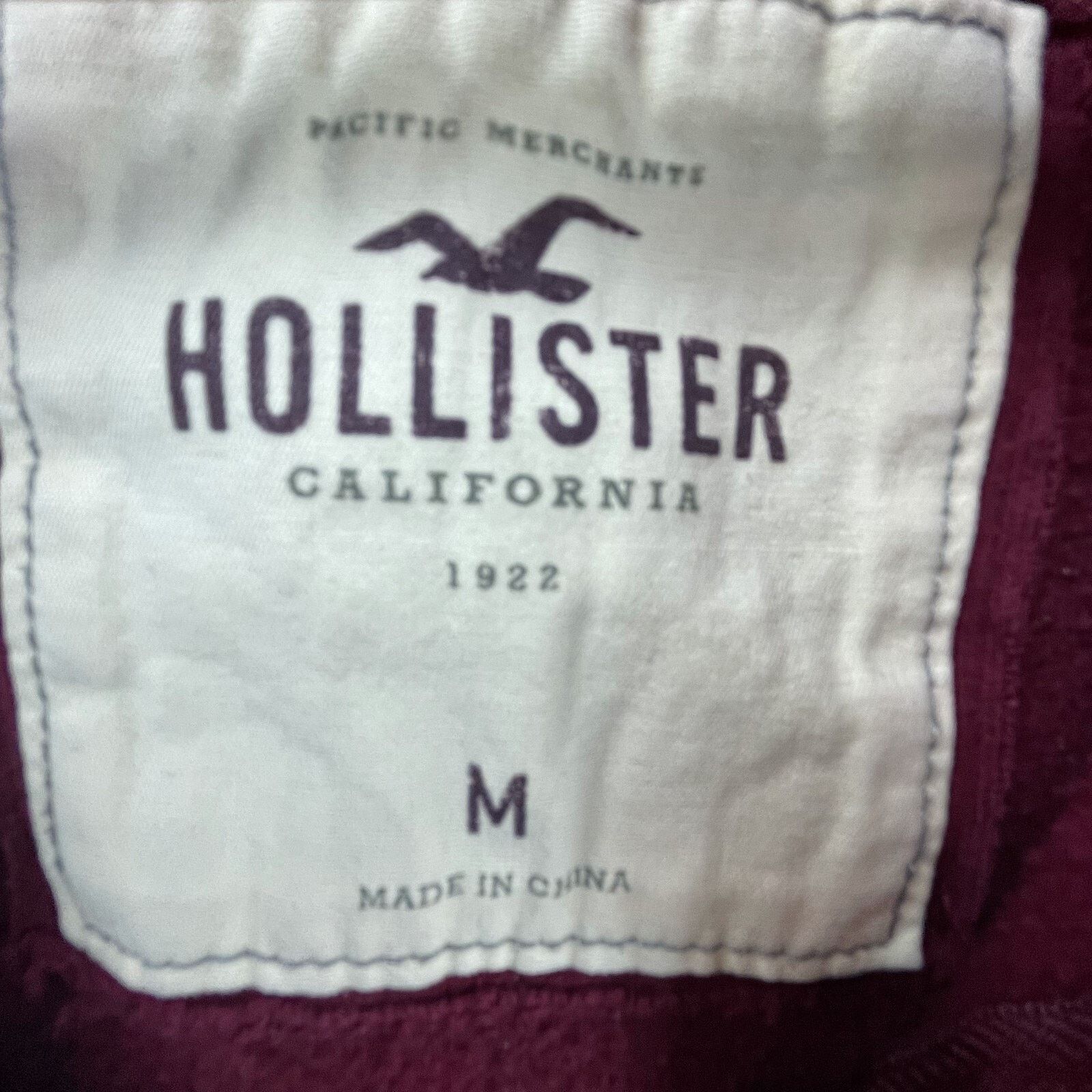 Hollister Hollister California Hoodie Mens M Red 3D Arm Full Zip Y2K Size US M / EU 48-50 / 2 - 3 Thumbnail