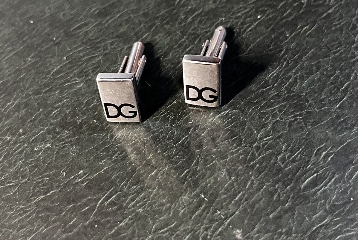 Dolce & Gabbana DG Logo Cufflinks (Excellent Condition)