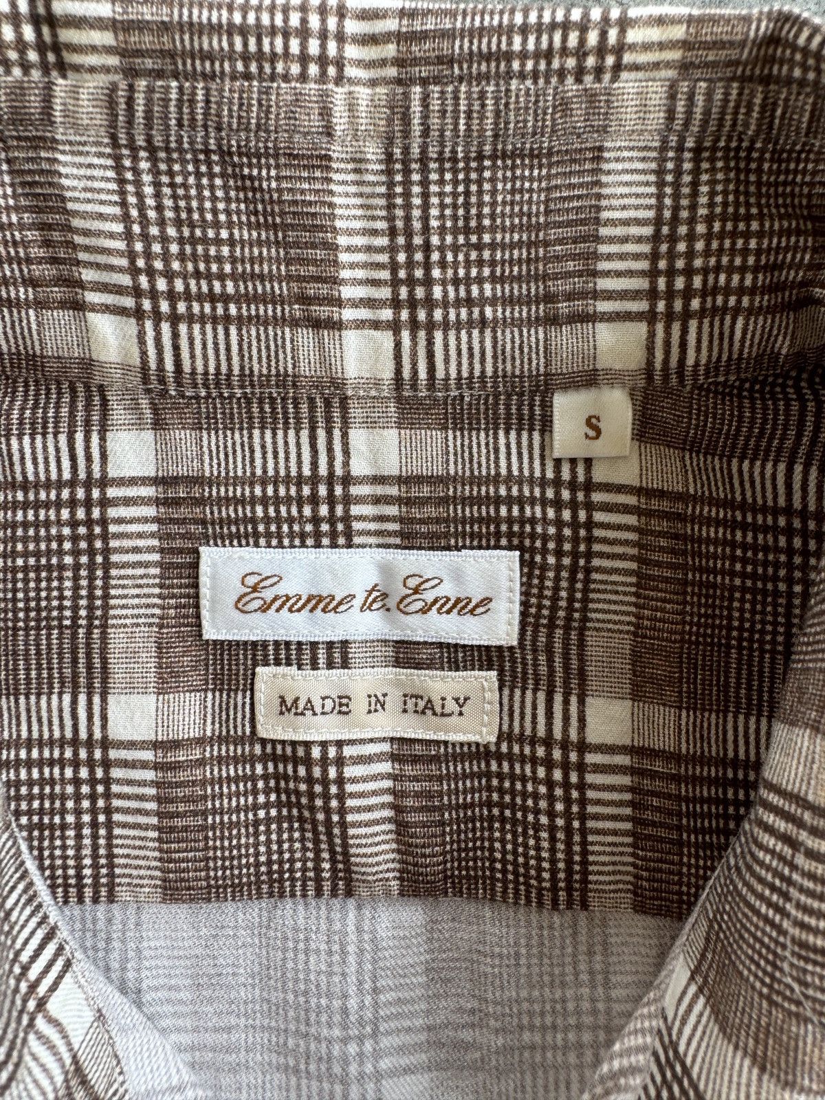 Other Other Emme Te.Enne Cotton Check Casual Shirts Size US M / EU 48-50 / 2 - 5 Thumbnail