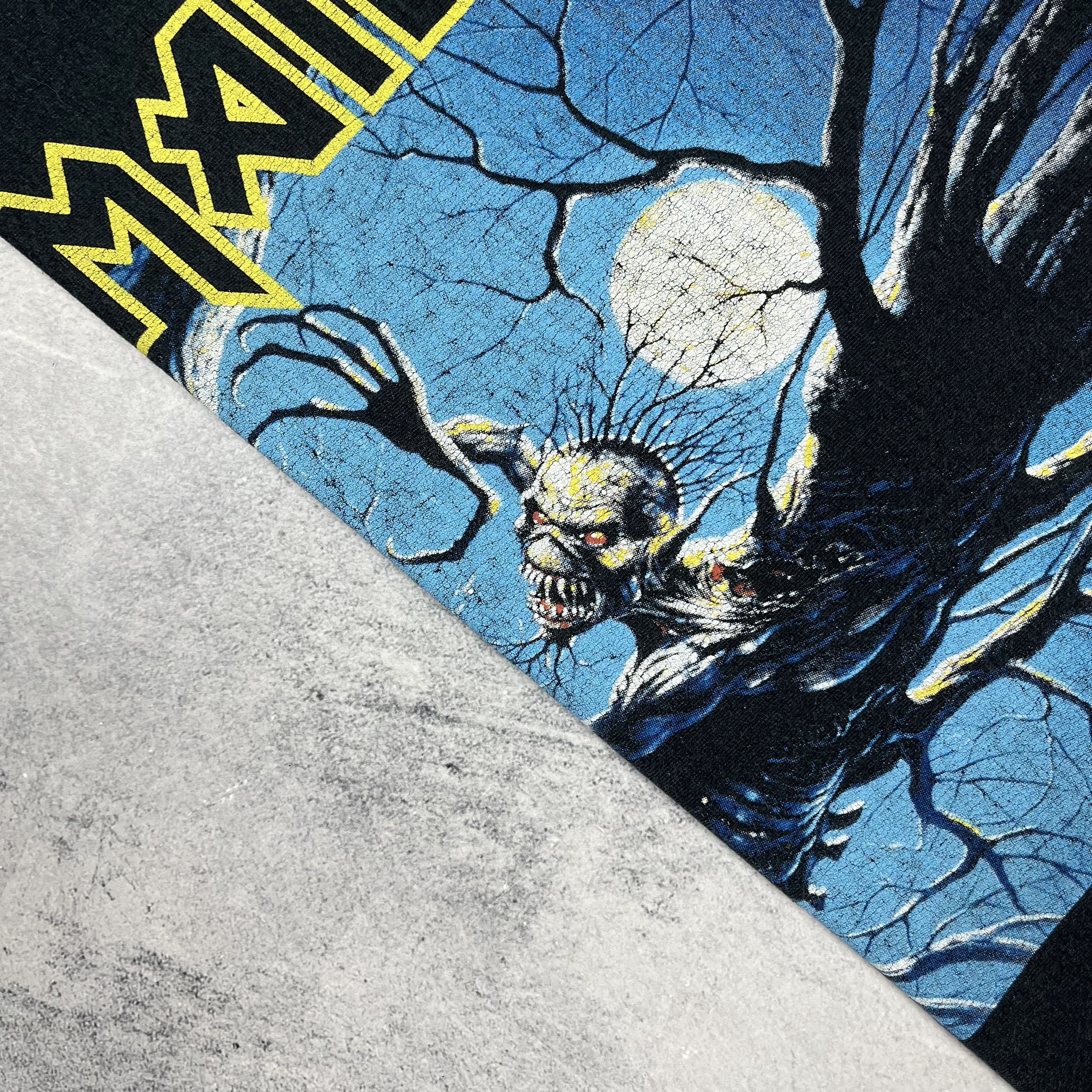 Band Tees Vintage Iron Maiden Fear of the Dark Rock Band T Shirt 2003 Size US M / EU 48-50 / 2 - 14 Thumbnail