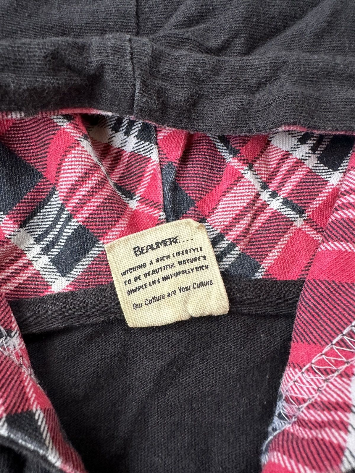 Hysteric Glamour BEAUMERE GOTHIC SURF POEM ZIP HOODIE RAF SIMONS LGB STYLE Size US L / EU 52-54 / 3 - 7 Thumbnail