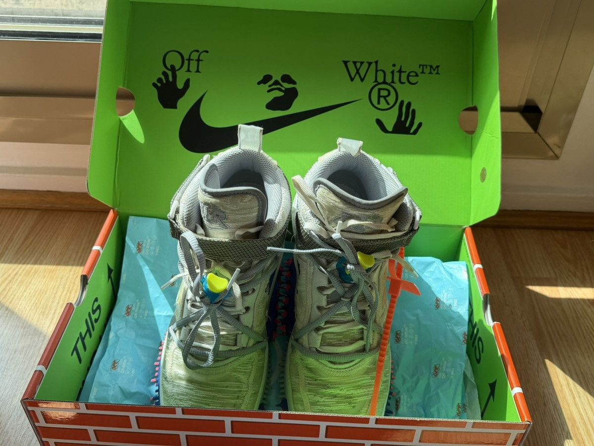 Nike × Off-White Nike Air Force 1 Mid SP x Off-White Size US 7.5 / EU 40-41 - 10 Thumbnail