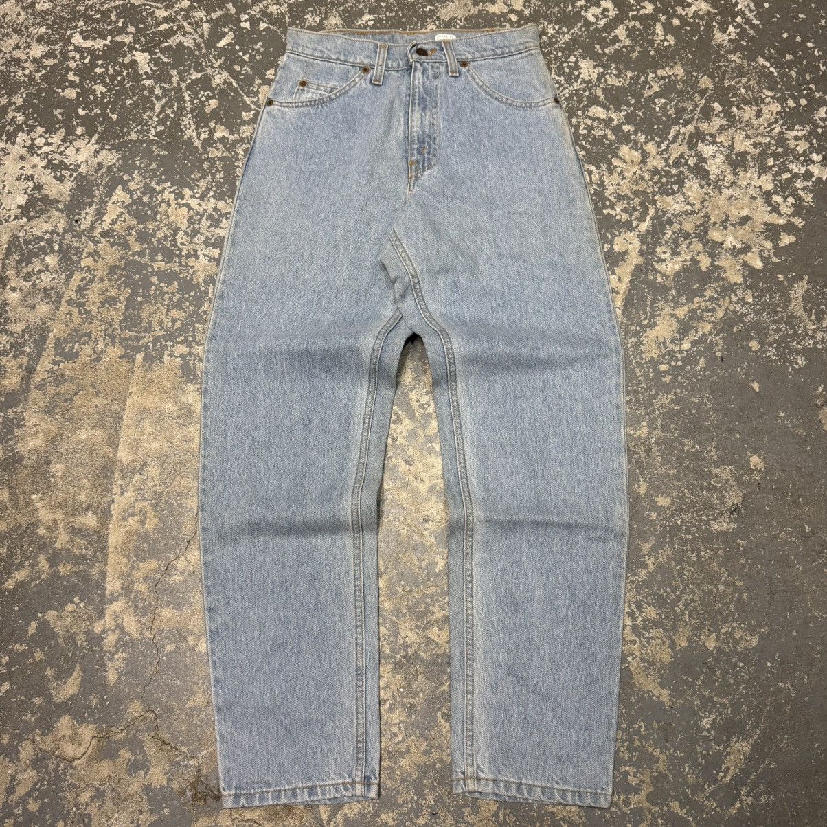 Levi's Vintage Levi’s 550 Light Wash Blue Denim Jeans USA NWOT Size US 27 - 5 Thumbnail