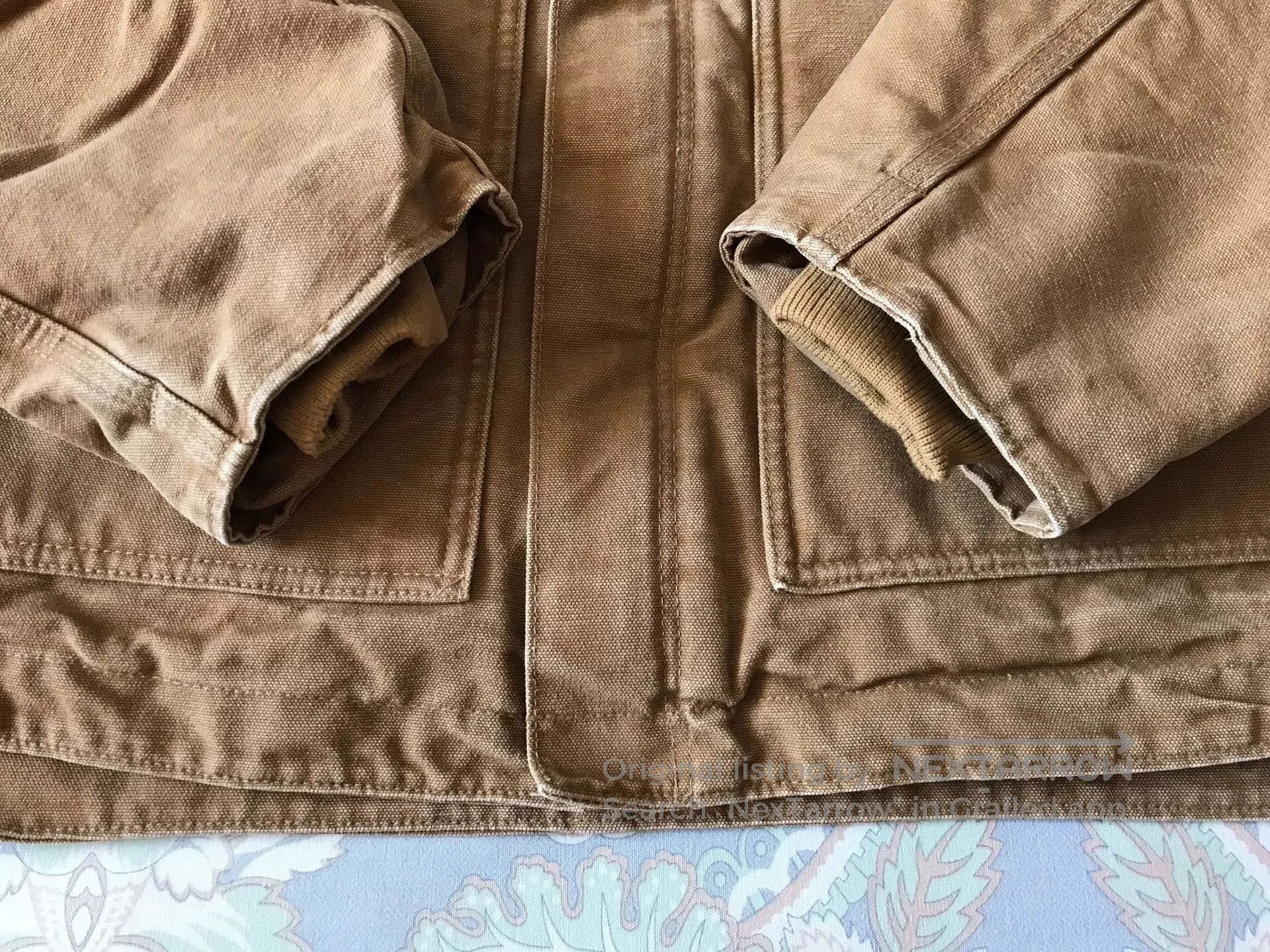 Carhartt Carhartt J164 Washed Canvas Work Jacket. Size US L / EU 52-54 / 3 - 5 Thumbnail