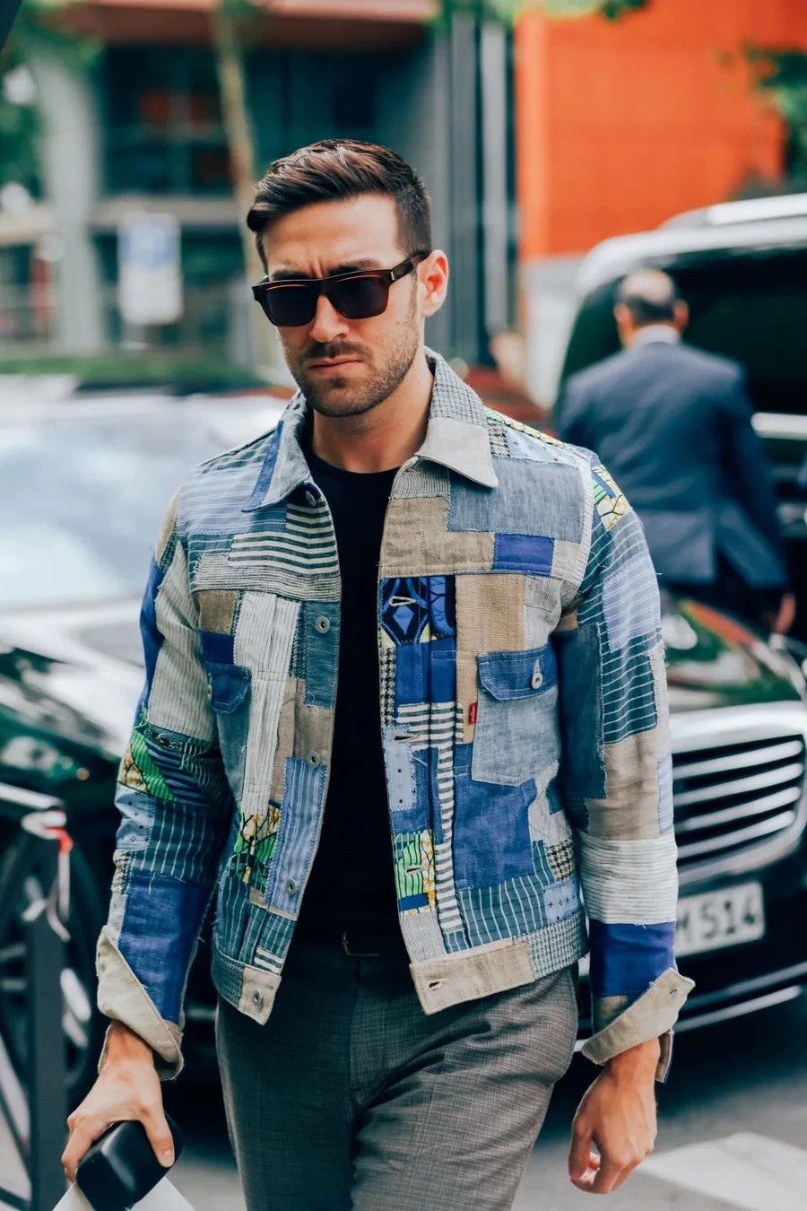 Junya Watanabe Junya Watanabe MAN x CDG Levi's Patchwork Denim Jacket M Size US M / EU 48-50 / 2 - 1 Thumbnail