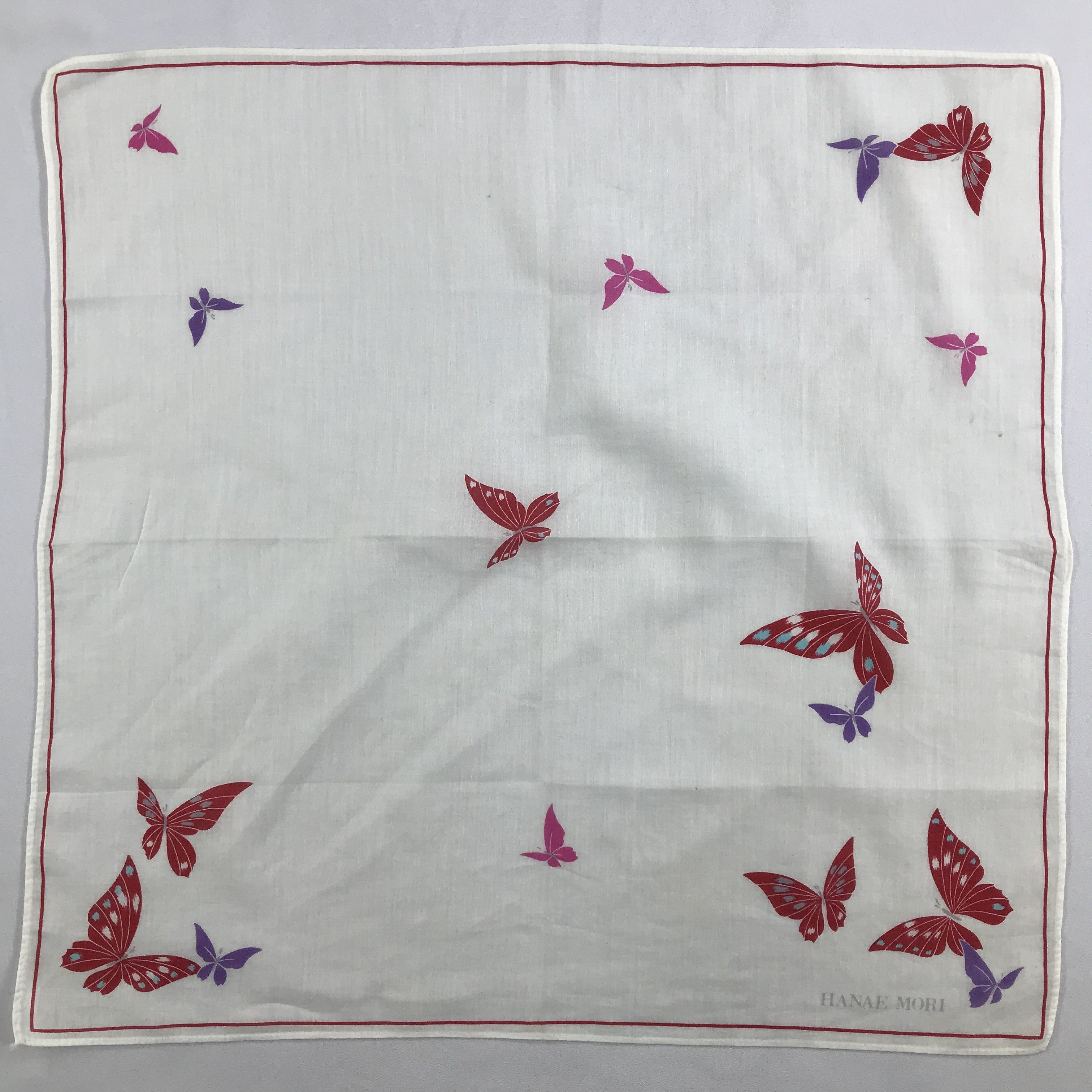 Hanae Mori Hanae Mori Bandana / Handkerchief / Neckerchief - S2643 Size ONE SIZE - 1 Thumbnail