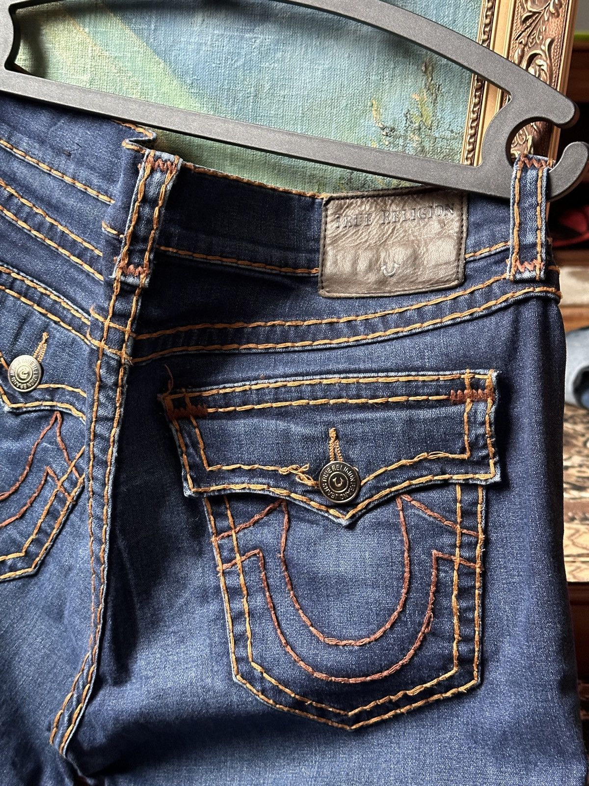 Japanese Brand True Religion Pants Denim Size US 36 / EU 52 - 3 Thumbnail