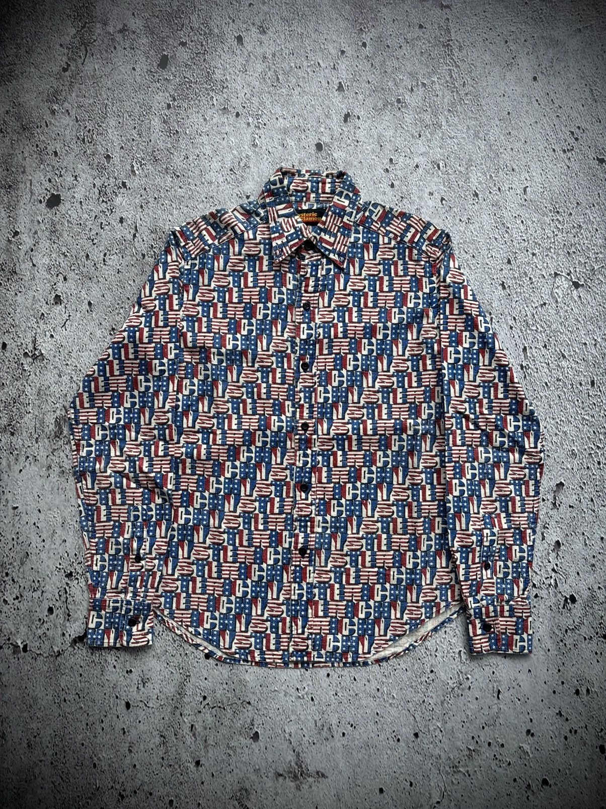 Hysteric Glamour Vintage Hsyteric Glamour Full Print shirt Size US M / EU 48-50 / 2 - 1 Thumbnail