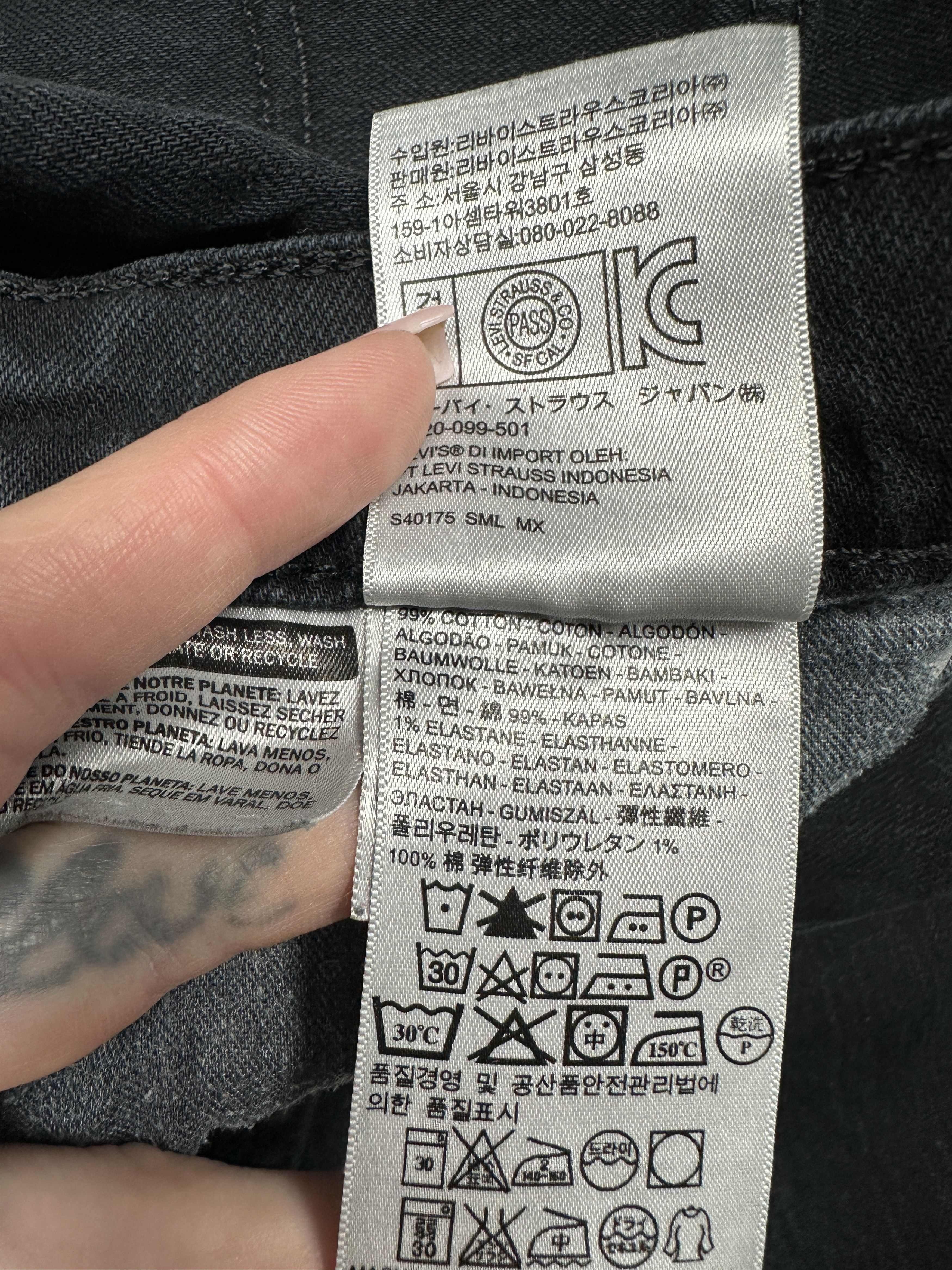 Levi's Levi's 511 Mens Denim Pants Jeans Size 32 x 34 Size US 32 / EU 48 - 9 Thumbnail