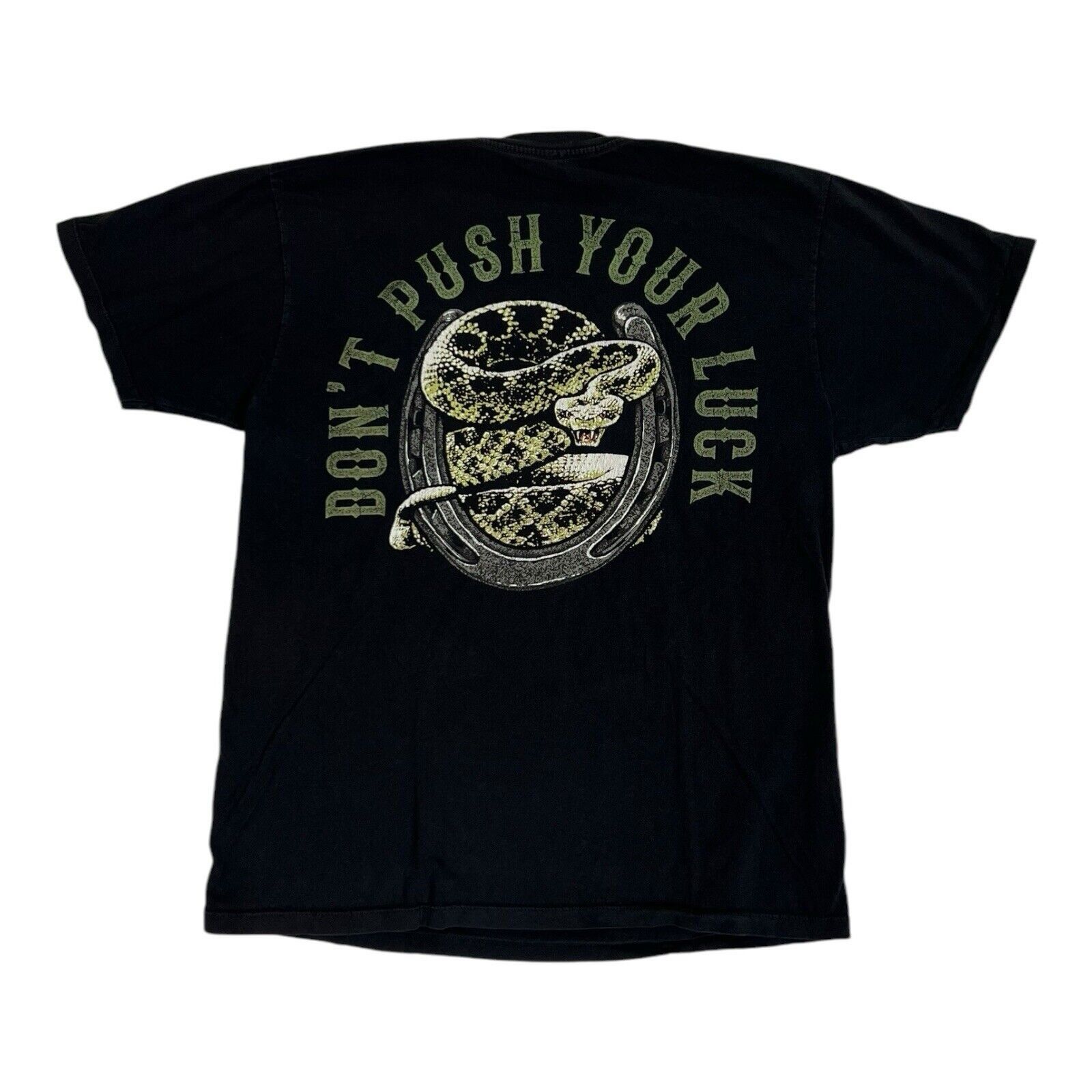 Cody James Cody James T-Shirt Size Medium “Don’t Push Your Luck” Rattle Size US M / EU 48-50 / 2 - 1 Thumbnail