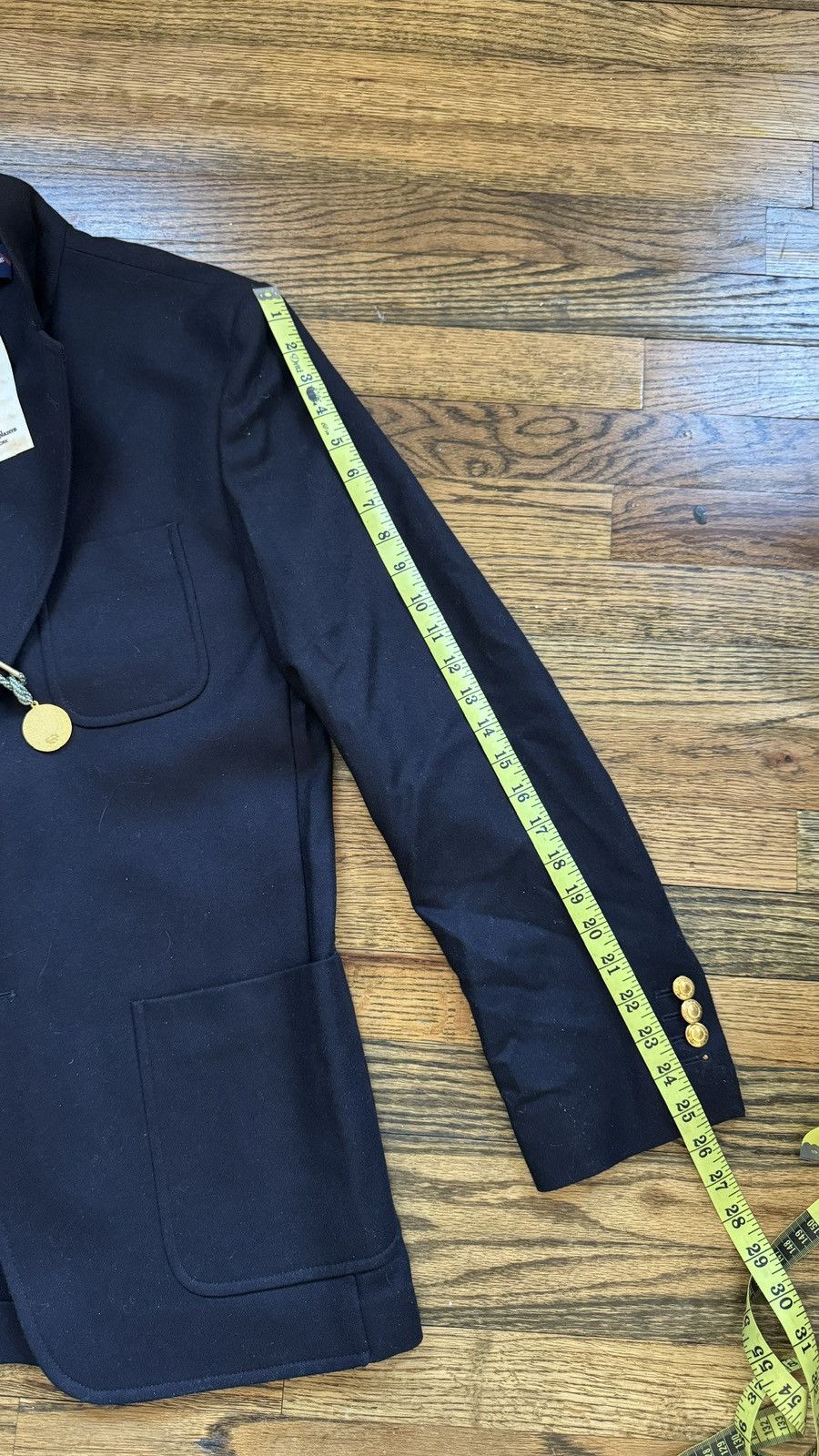 Rowing Blazers 40R Rowing Blazers Navy Wool Flannel Blazer Size 40R - 10 Thumbnail