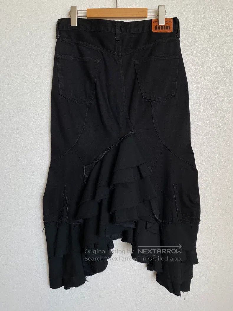 Junya Watanabe Junya Watanabe size M Extra heavy multi-wool ripped patchw Size 23" - 2 Thumbnail