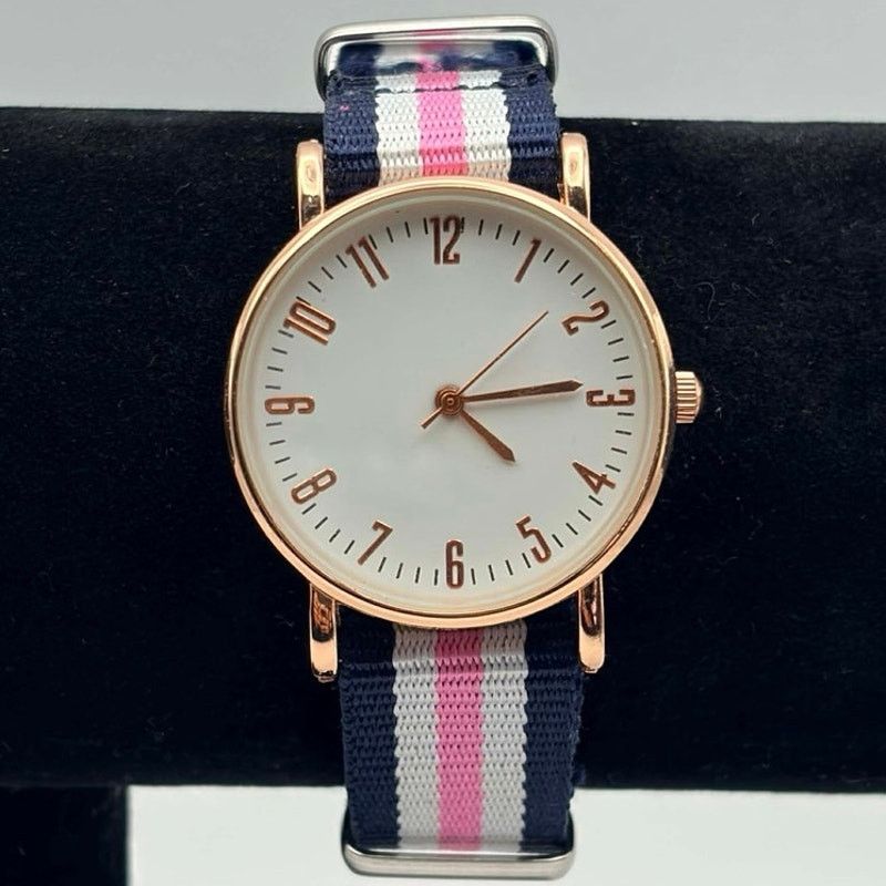 Other Gold & Pink Striped Watch Size ONE SIZE - 2 Thumbnail