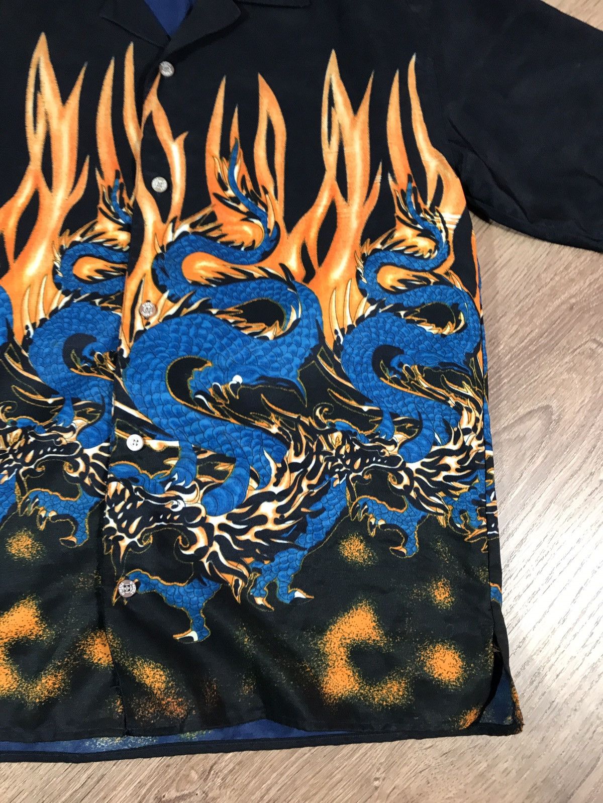 O'Neill × Vintage Silk shirt Oneill Surf Skate Retro Dragon Jspan Vintage Size US M / EU 48-50 / 2 - 3 Thumbnail