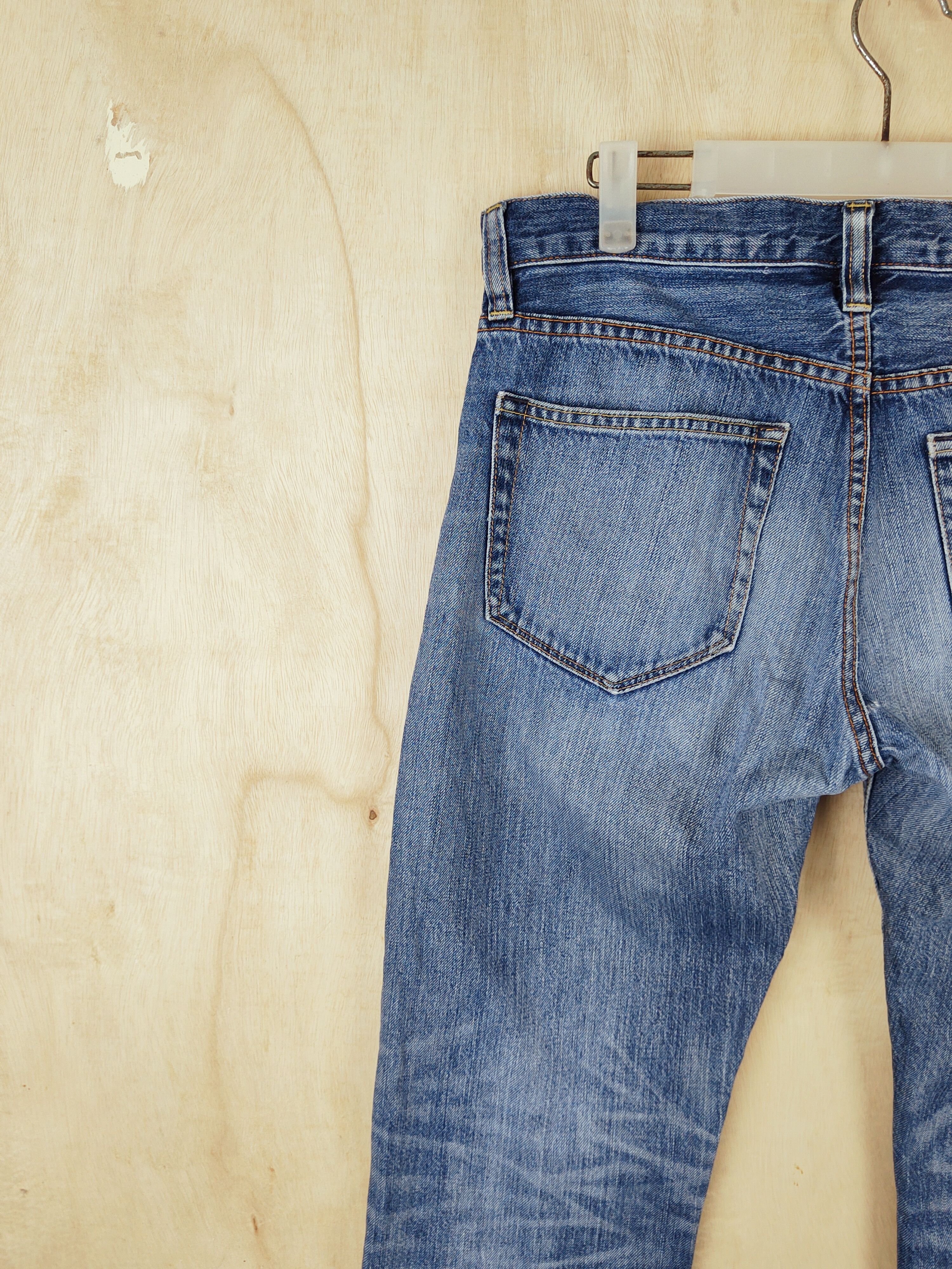 Japanese Brand Japanese Brand Blue Distressed Ripped Jeans #S2501 Size US 30 / EU 46 - 8 Thumbnail