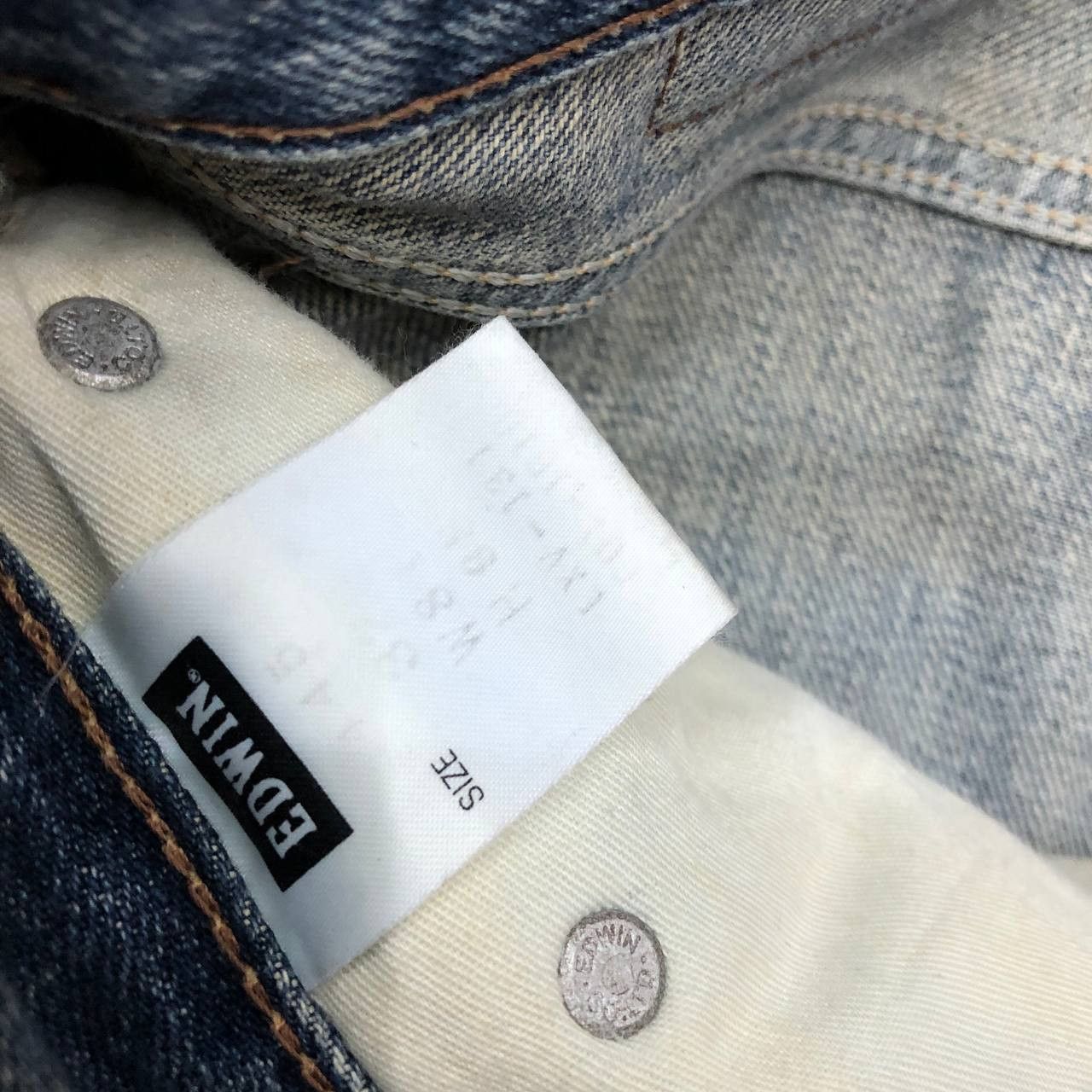 Edwin P45 EDWIN XV JAPAN VINTAGE LOOSE JEANS Size US 32 / EU 48 - 13 Thumbnail