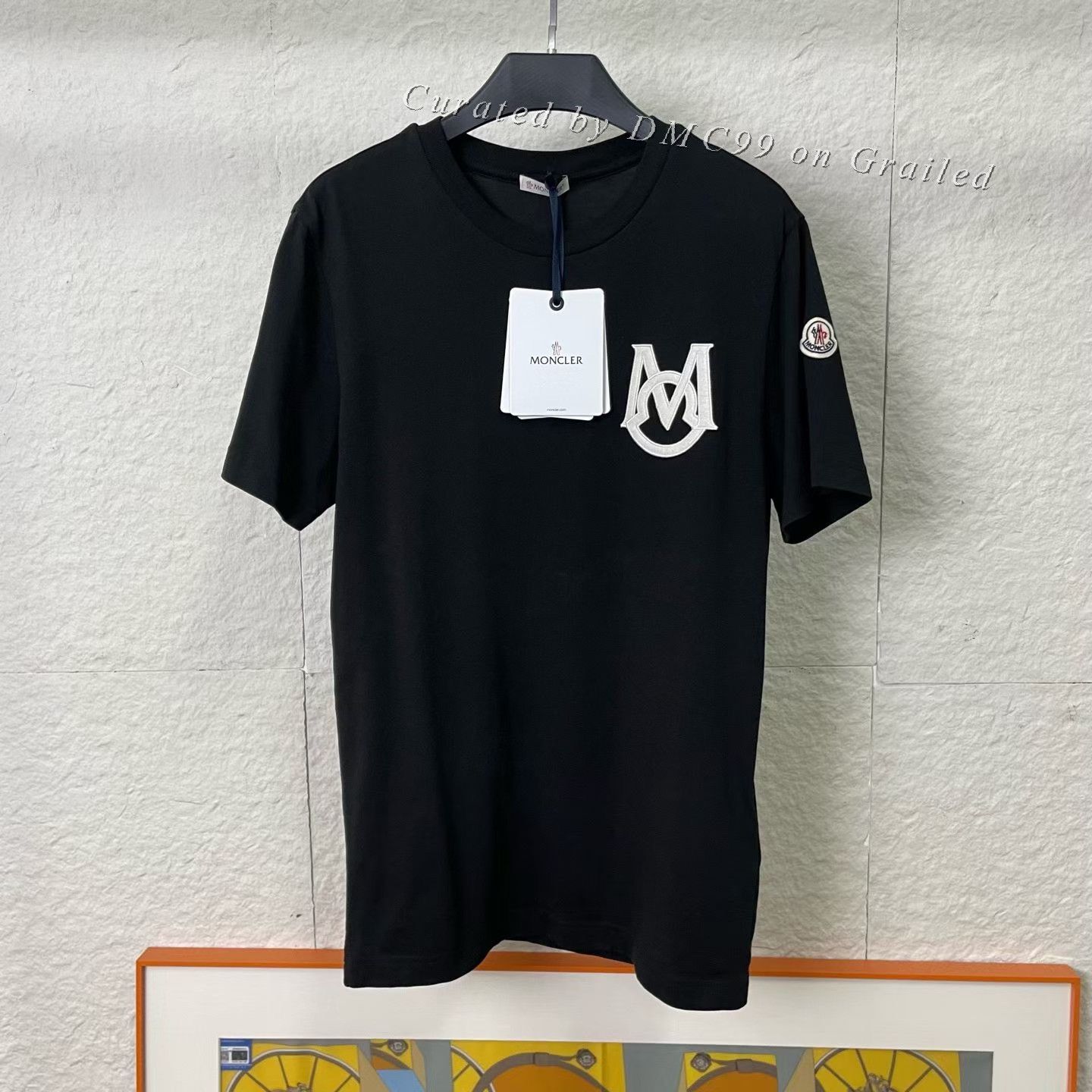 Moncler Moncler 2024 Embroidered Logo Short Sleeve Size US S / EU 44-46 / 1 - 1 Thumbnail
