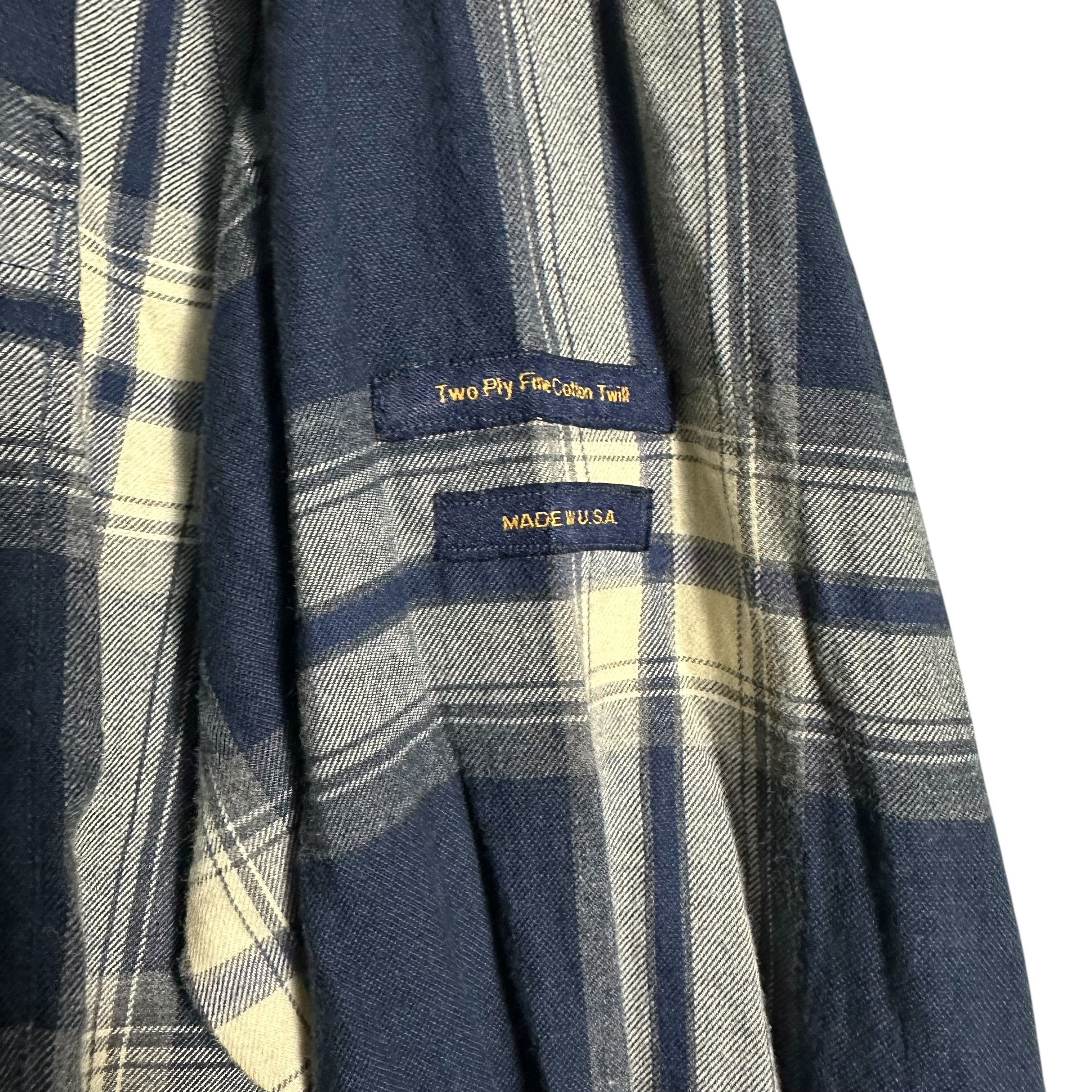 Coach 🔥RARE🔥Vintage Coach Two Ply Fine Cotton Twill Plaid Shirt Size US M / EU 48-50 / 2 - 4 Thumbnail
