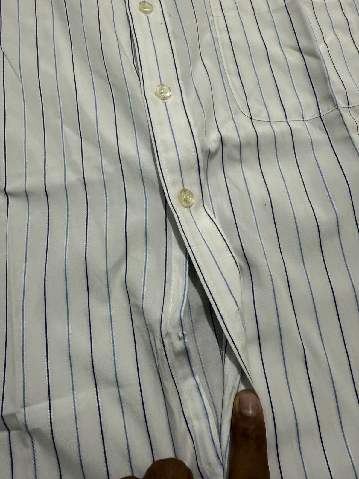 Balenciaga Vintage Balenciaga Paris Shirt Stripe Size US L / EU 52-54 / 3 - 7 Thumbnail