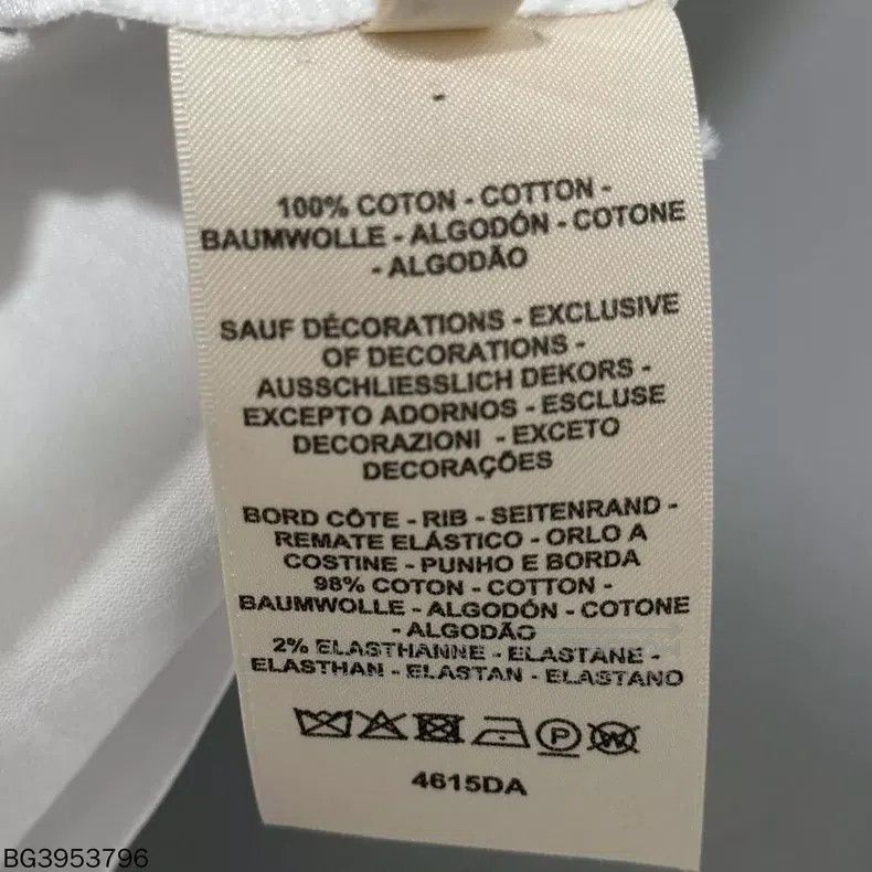 Hermes Hermes H Letter Pocket White Short-Sleeve Size XS / US 0-2 / IT 36-38 - 4 Thumbnail