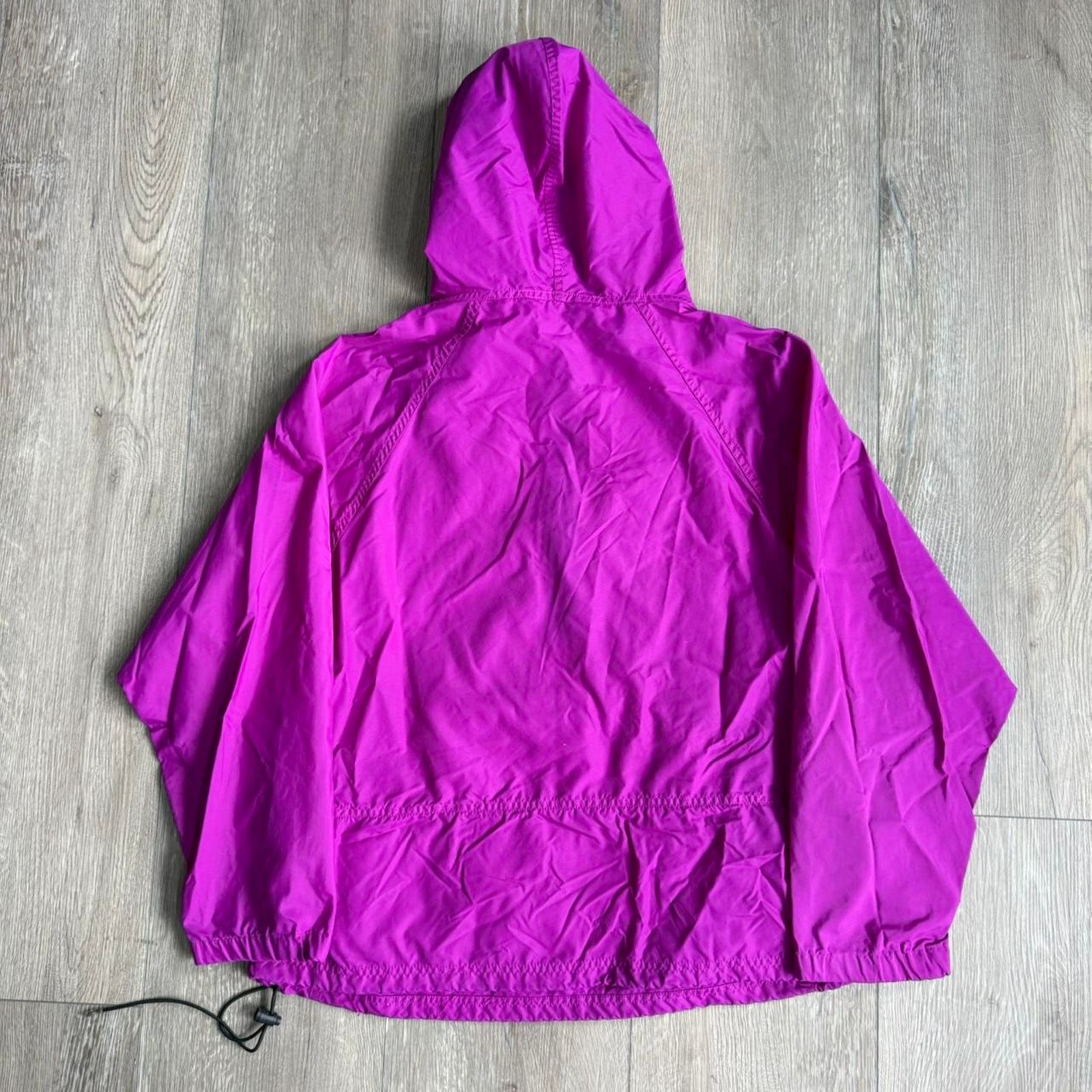 L.L. Bean Vintage 90s L.L.Bean Quarter Zip Anorak Wind Breaker Size L / US 10 / IT 46 - 7 Thumbnail