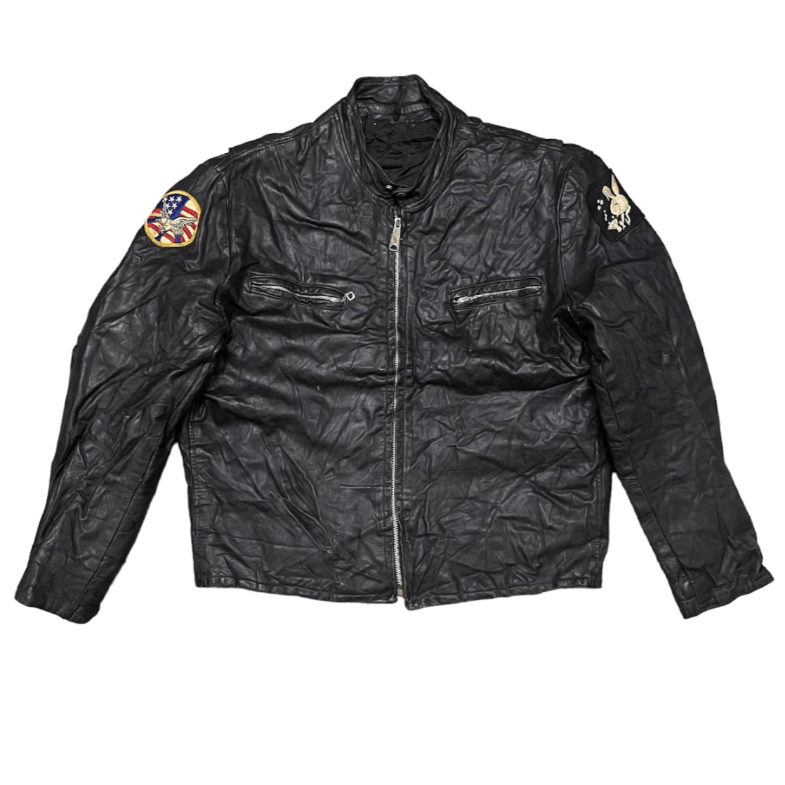 Schott Vintage Rider Leather Jacket Inspired Schott Size US L / EU 52-54 / 3 - 1 Thumbnail