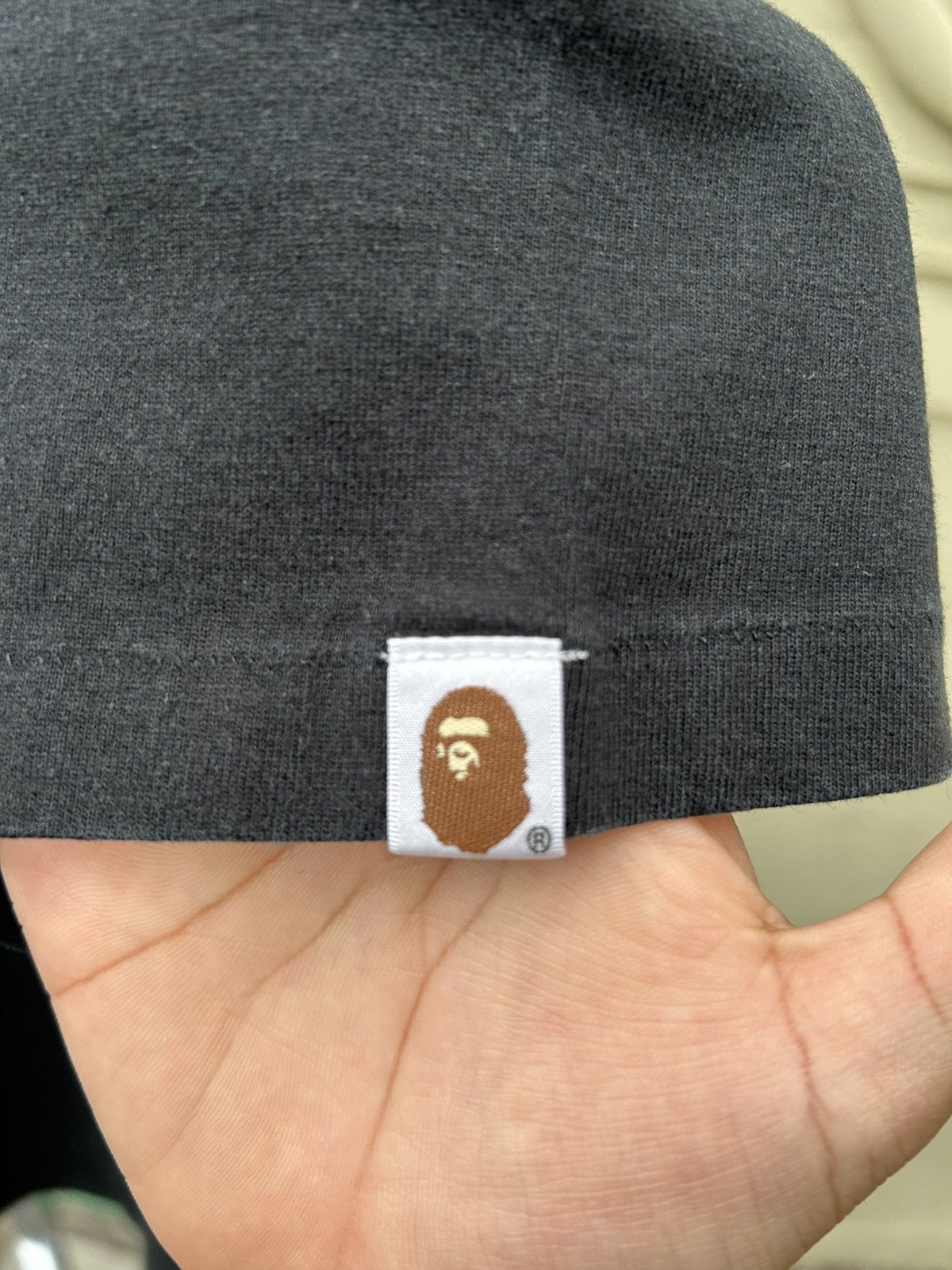 Bape Bape By bathing ape tee black/silver Size US XL / EU 56 / 4 - 3 Thumbnail