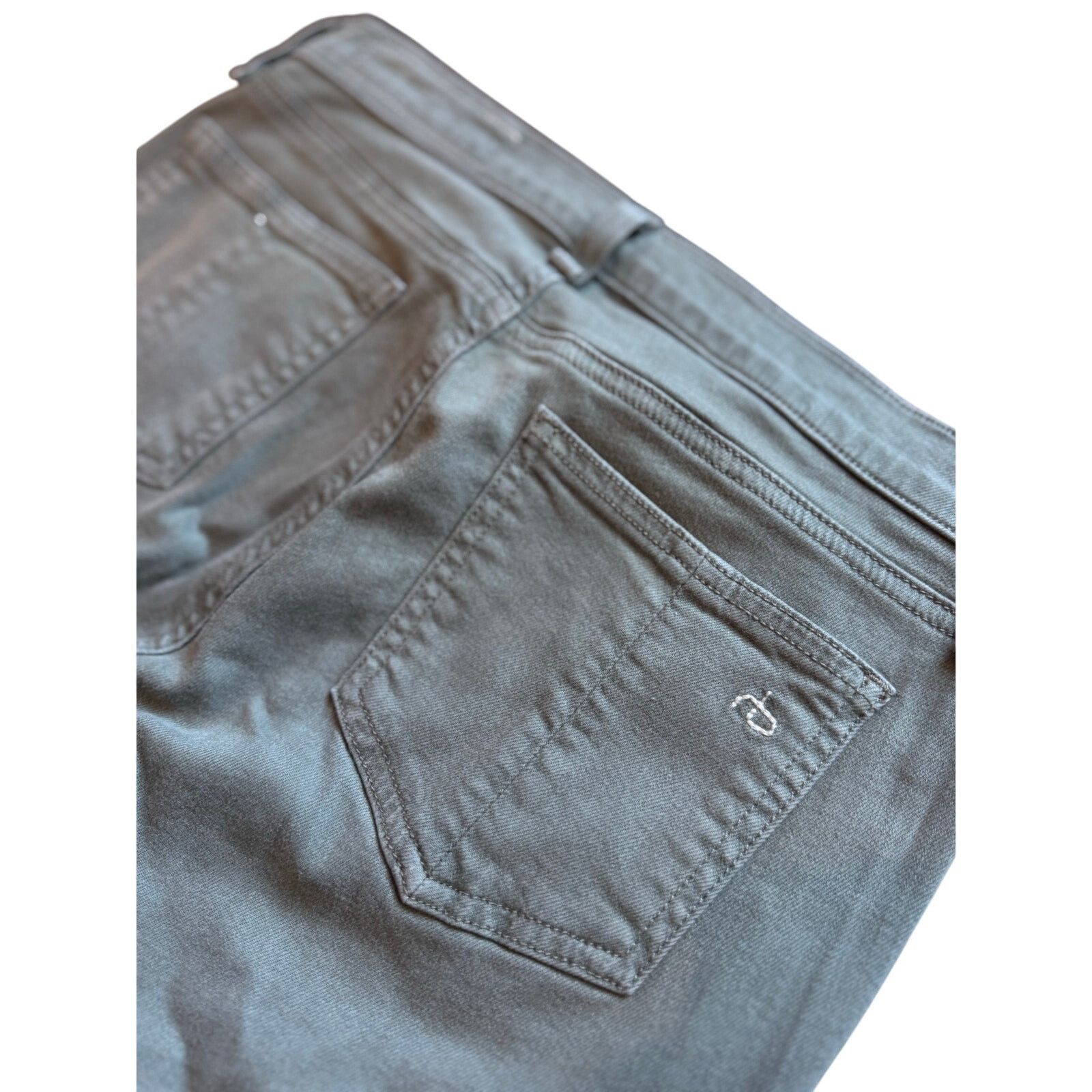 Rag & Bone Rag And Bone Army Olive Zipper Green Jeans Size 27" / US 4 / IT 40 - 4 Thumbnail