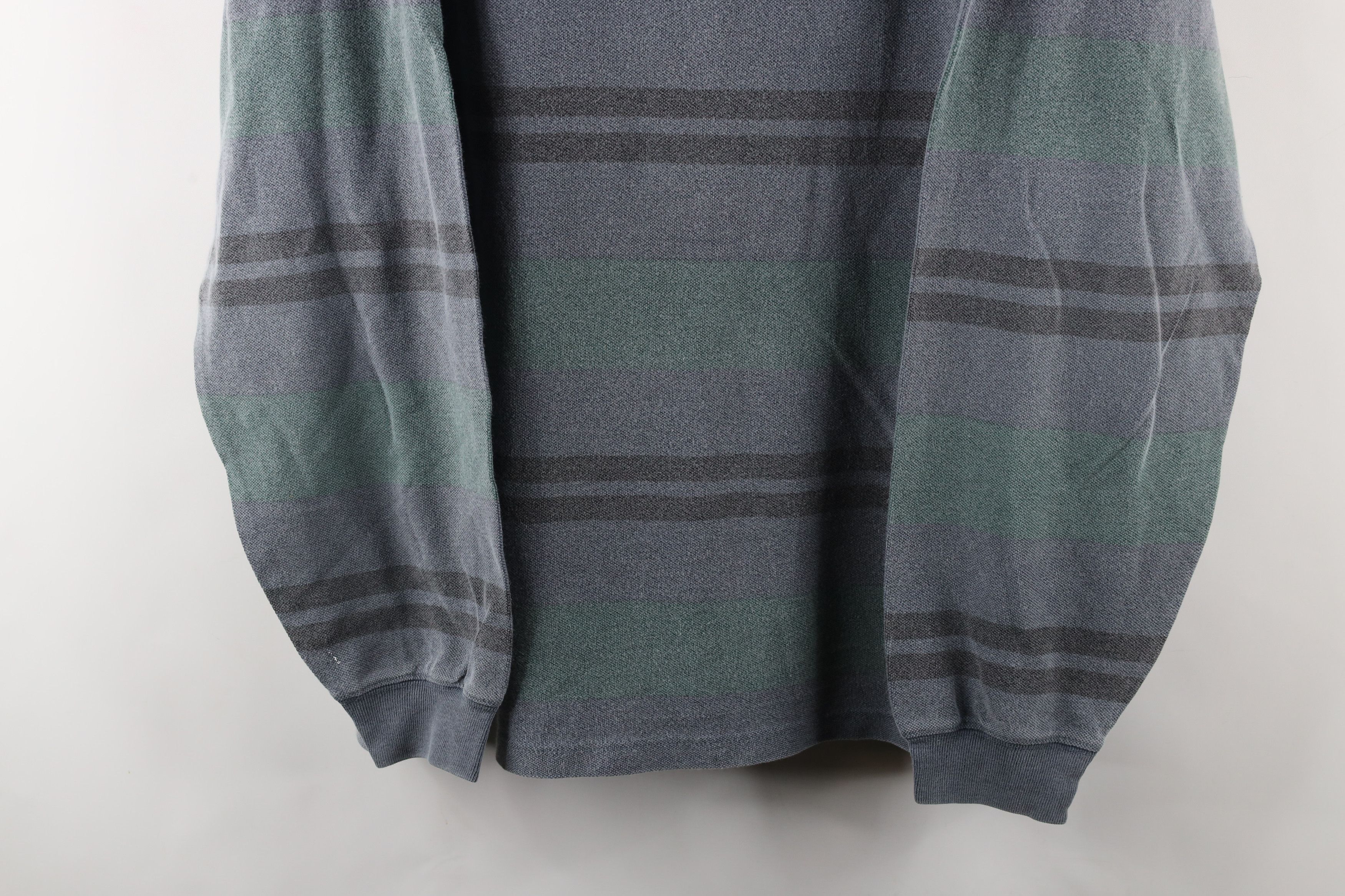 Vintage Vintage 90s Streetwear Block Long Sleeve Hoodie T-Shirt Size US XXL / EU 58 / 5 - 3 Thumbnail