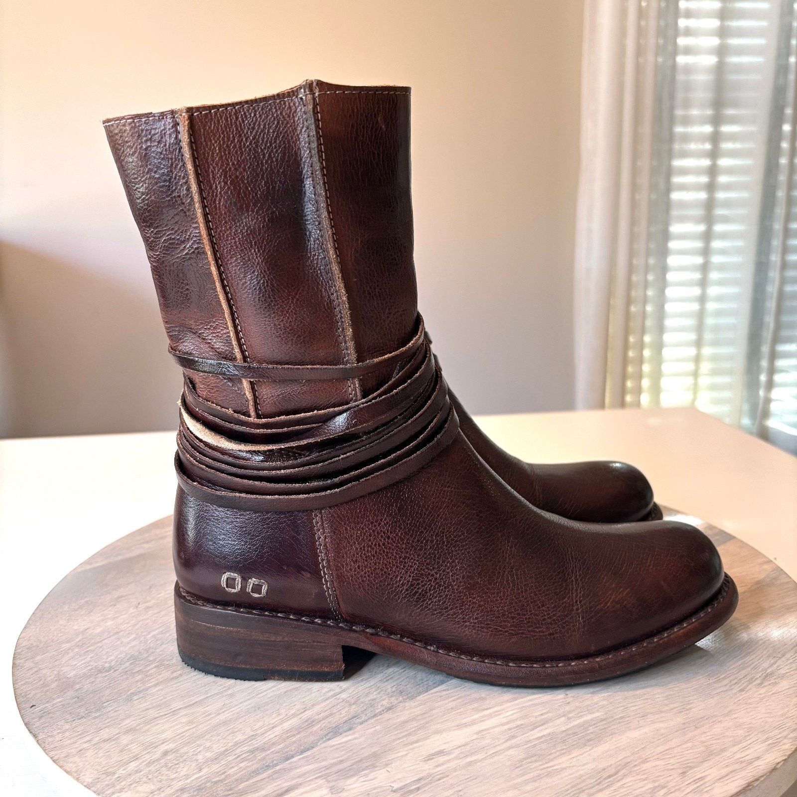 Bed Stu Bed Stu Cobbler Series Ankle Boots Leather Women's US Sz 7 Size US 7 / IT 37 - 2 Thumbnail